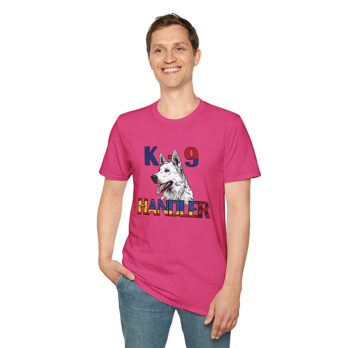 German Shepherd K9 Handler T-Shirt, Police Dog Tee, Canine Enthusiast Apparel