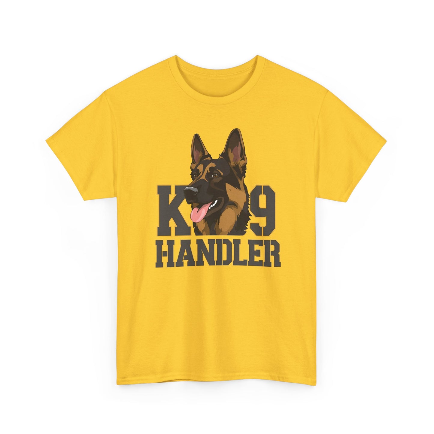 German Shepherd K9 Handler Tee, Perfect for Dog Lovers, Gift for Pet Owners, Unisex Cotton T-Shirt