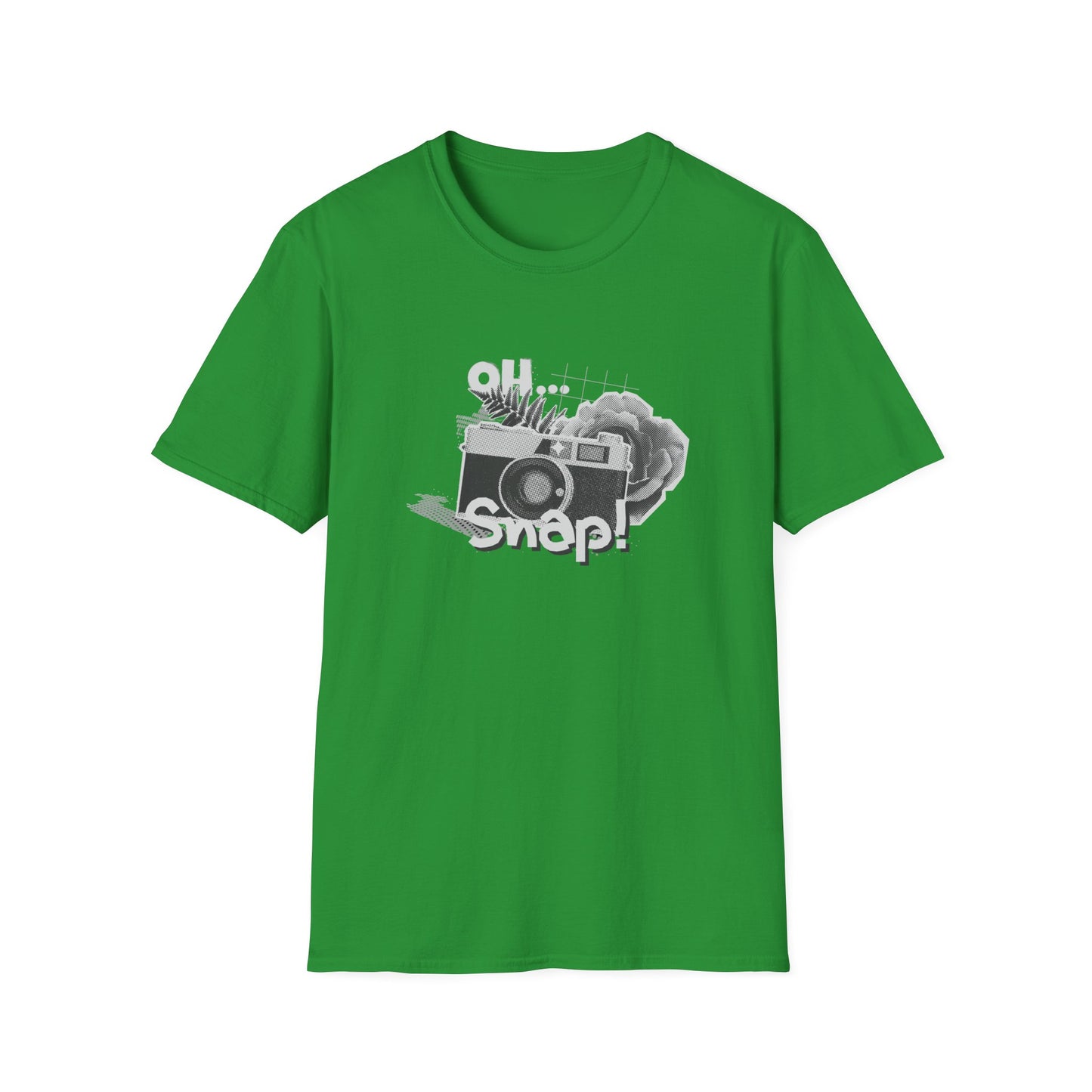 Oh Snap! Graphic T-Shirt, Photography Gift, Unisex Casual Tee, Perfect for Photographers, Photography Lover Apparel