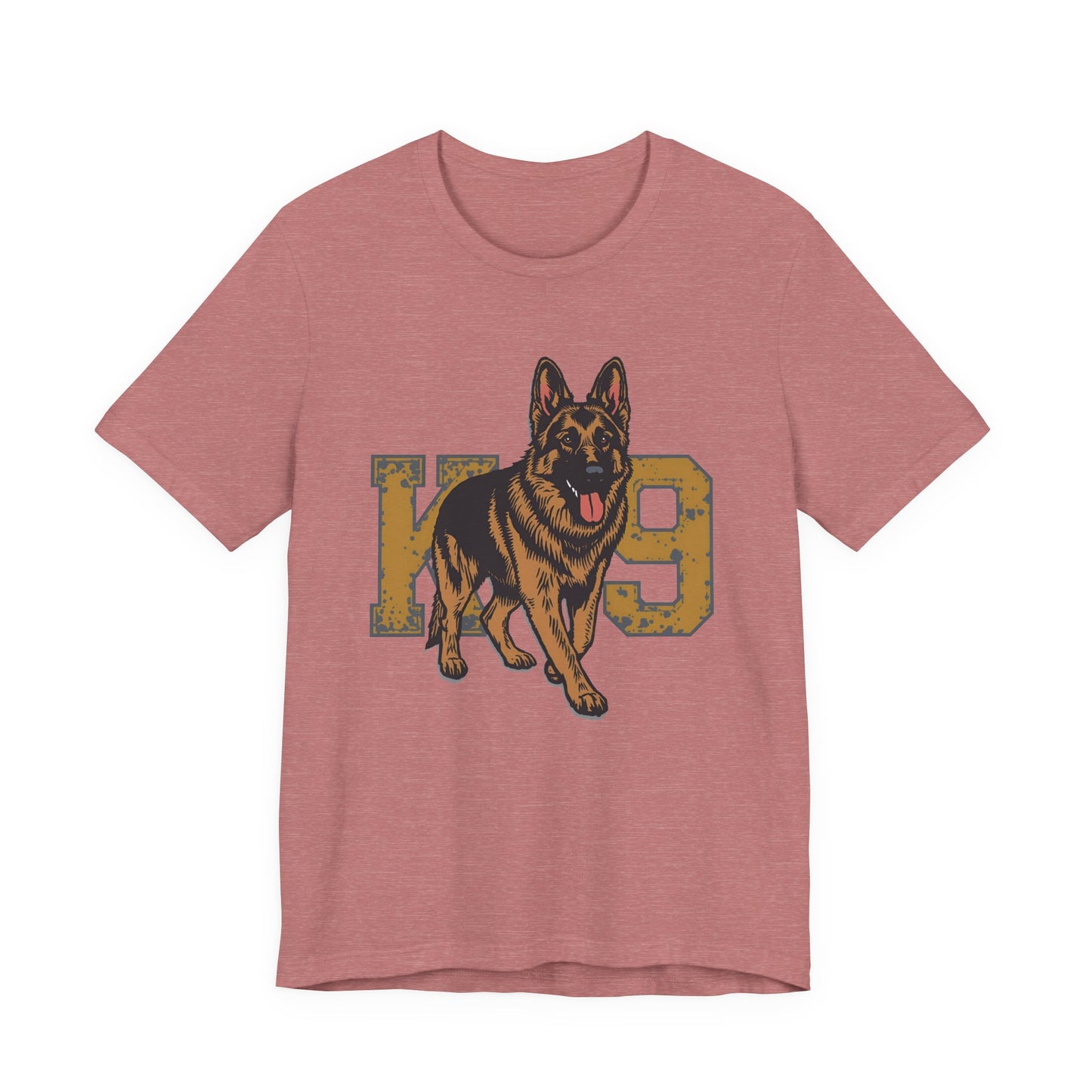 K9 Dog Lover German Shepherd Tee, Pet Owner Gift, Unisex Jersey Shirt