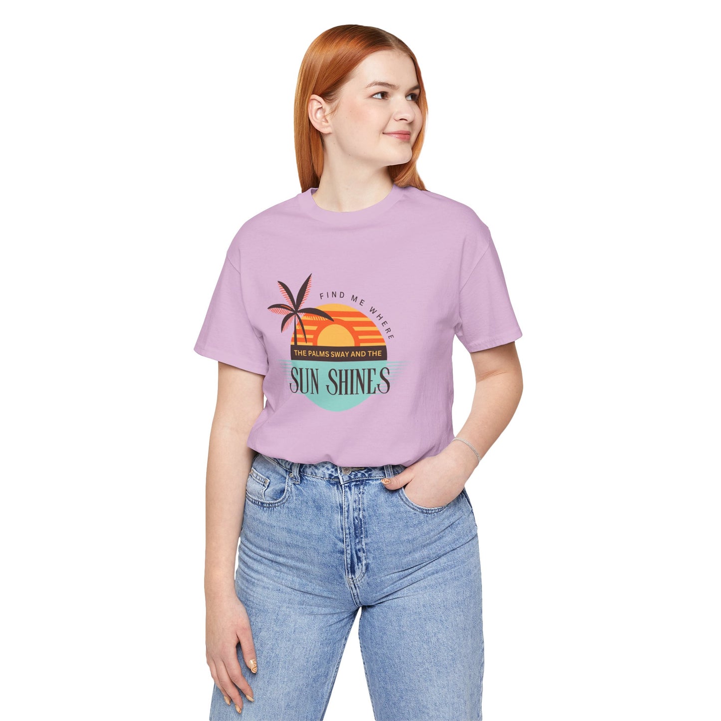 Tropical Vibes Tee - Relaxing Beach Sunset Design for Travelers and Summer Lovers, Perfect Gift for Vacations, Beach Days, and Casual Style