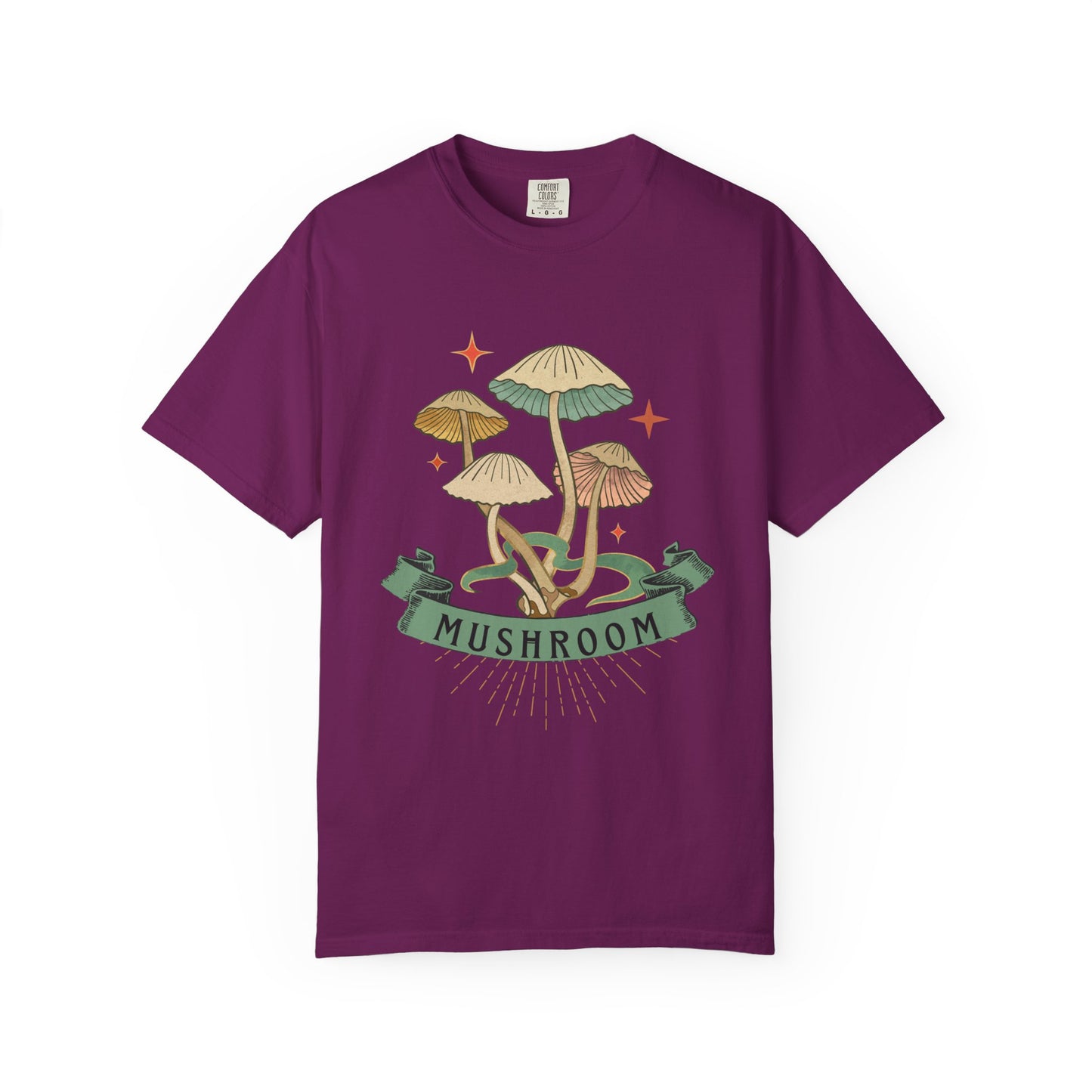 Mushroom Magic T-Shirt, Nature Lover Gift, Unisex Tee, Eco-Friendly Clothing, Summer Style, Festival Outfit