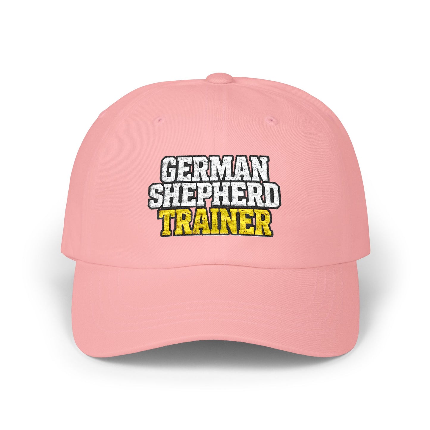 Embroidered German Shepherd Trainer Dad Cap | Perfect Gift for Dog Owners