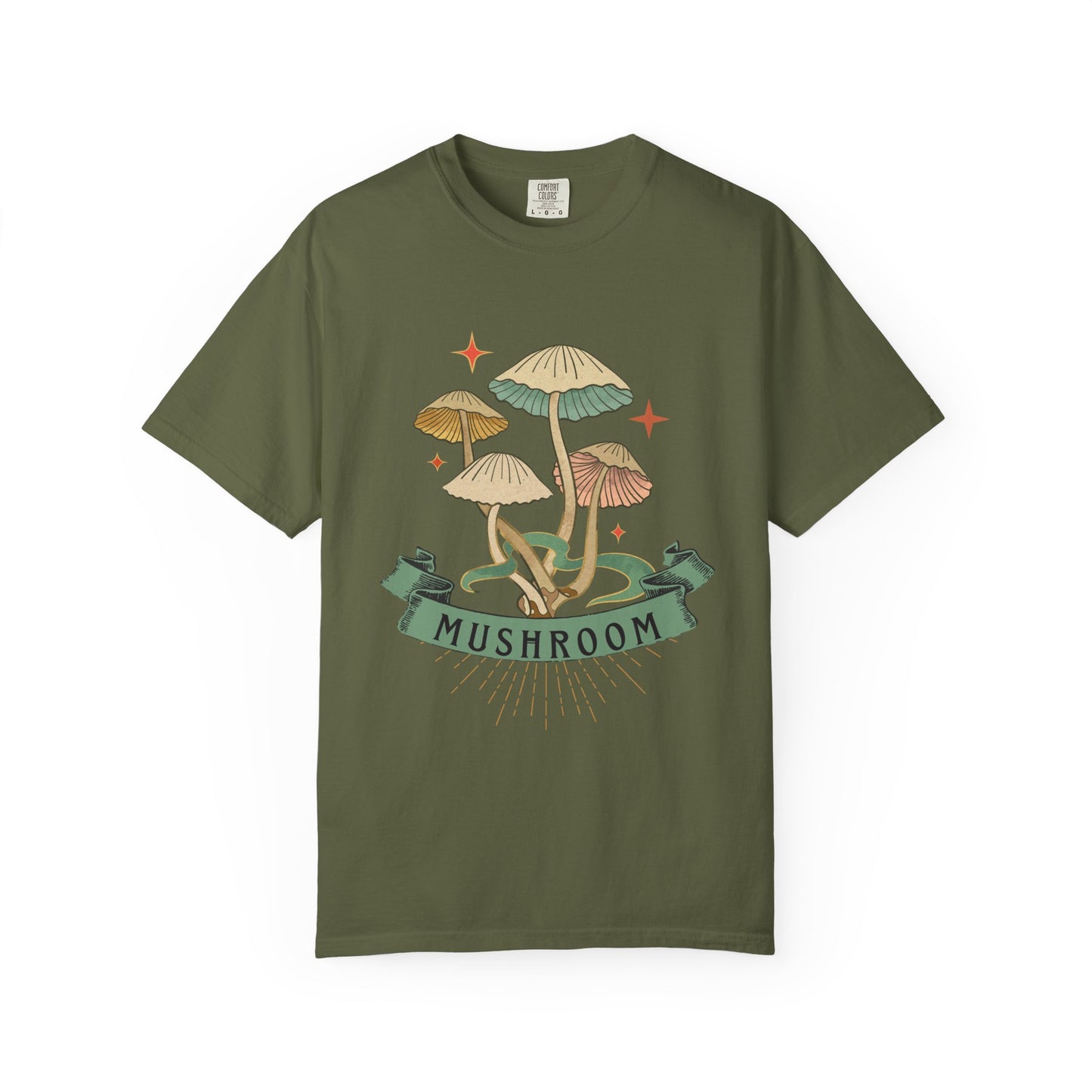 Mushroom Magic T-Shirt, Nature Lover Gift, Unisex Tee, Eco-Friendly Clothing, Summer Style, Festival Outfit