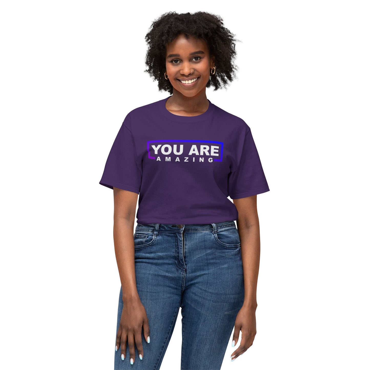 You Are Amazing Inspirational Quote T-Shirt, Motivational Gift, Casual Wear, Affirmation Apparel, Birthday Gift, Positive Vibes Clothing