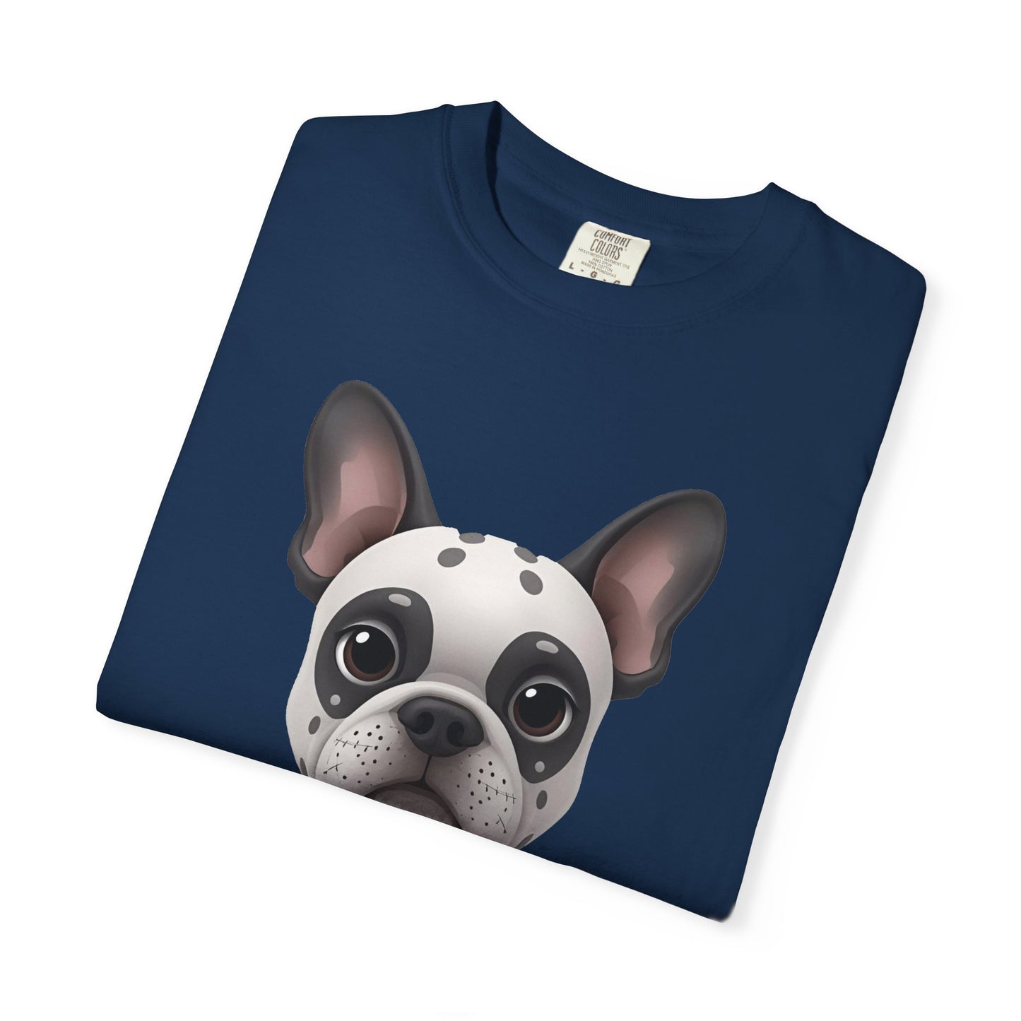 Cute 3D Design French Bulldog Unisex T-shirt, Animal Lover Gift