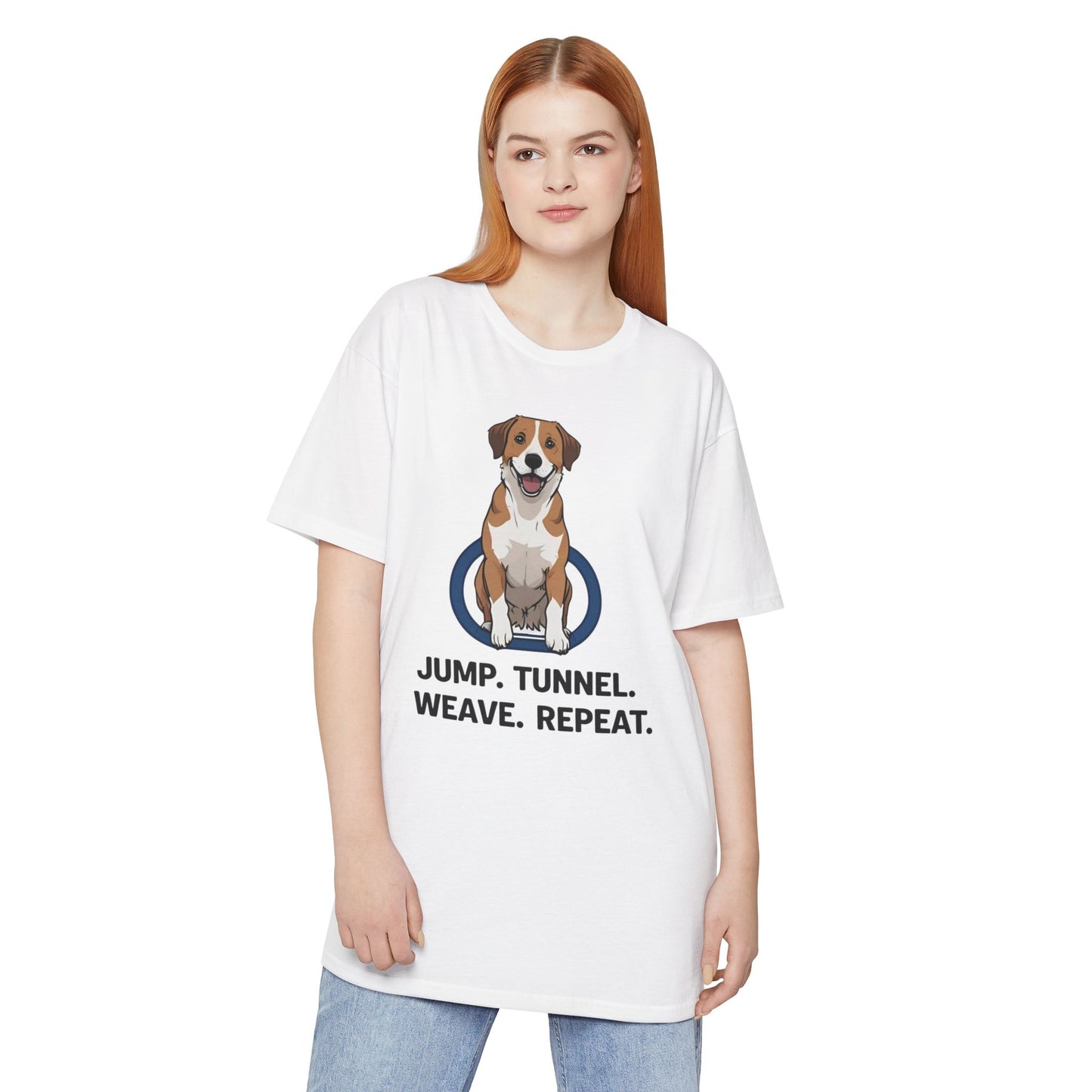 Dog Agility Unisex Long Body Urban Tee, Pet Lover Gift, Dog Training Shirt, Funny Dog Tee, Gift for Dog Owners