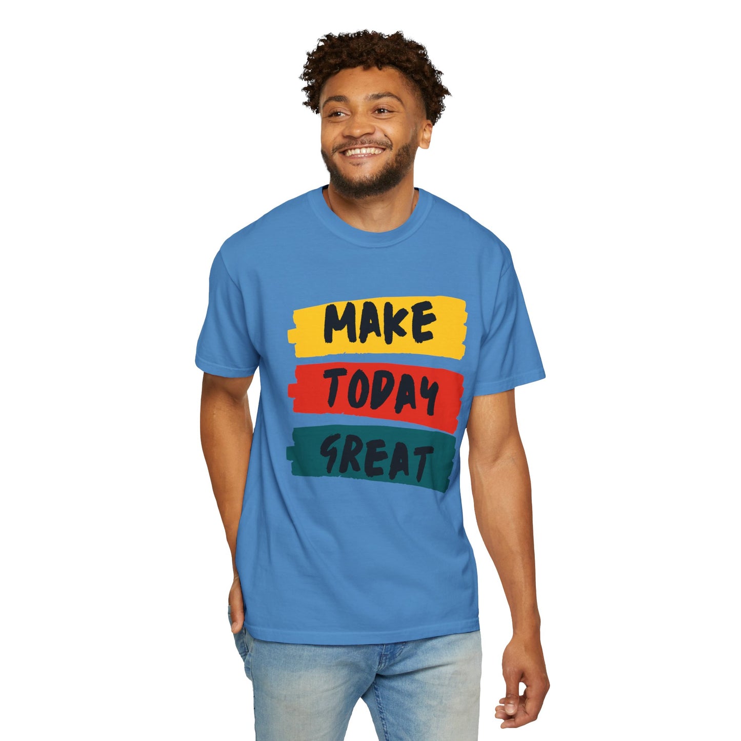 Motivational Unisex T-Shirt - Make Today Great, Casual Wear, Gifts for Her, Gifts for Him, Inspirational Tee, Everyday Comfort