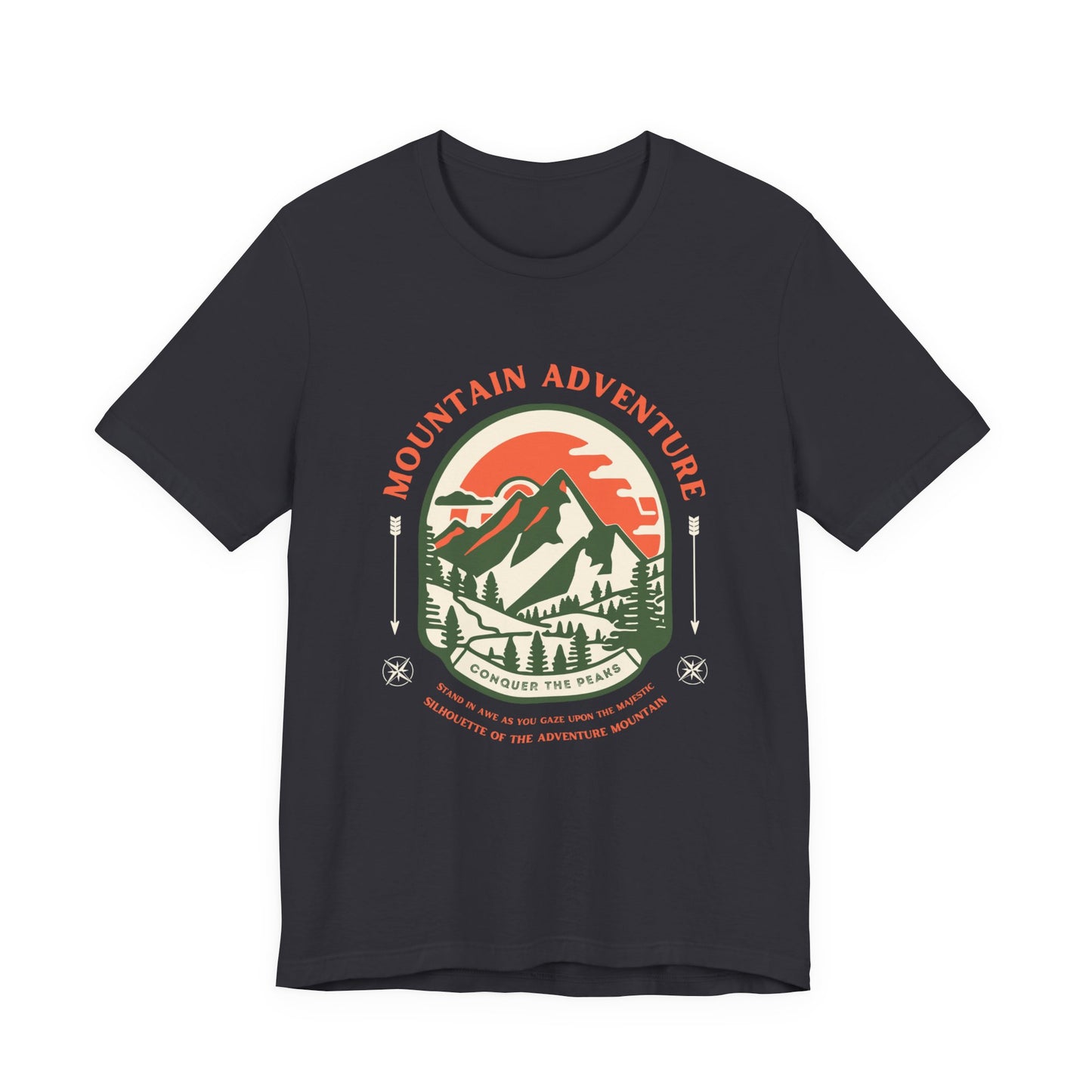 Mountain Adventure Unisex Tee, Outdoor Shirt, Camping Apparel, Hiking Gift, Nature Lover T-Shirt, Adventurer's Top