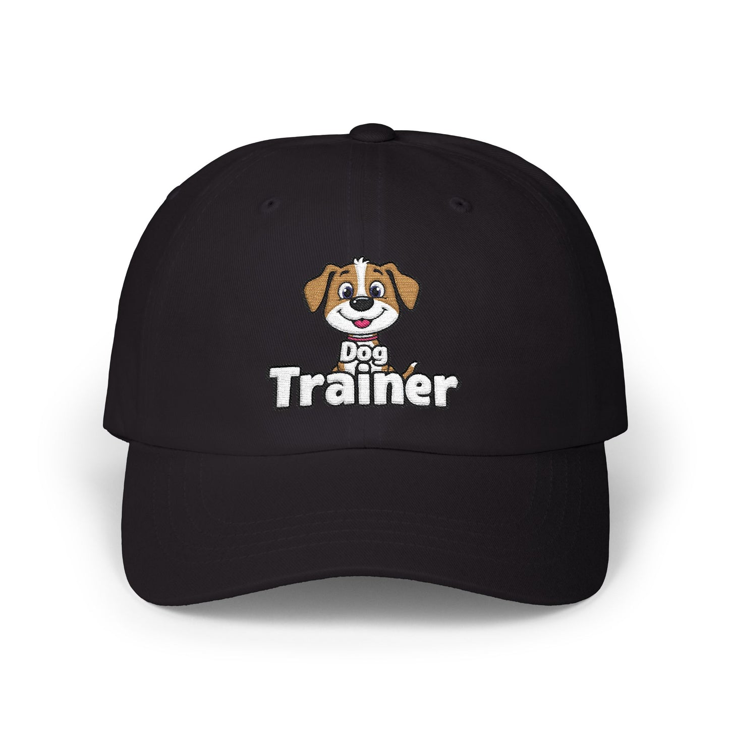 Embroidered Dog Trainer Classic Dad Cap Featuring a Cute Funny Dog  | Dog-themed Accessories