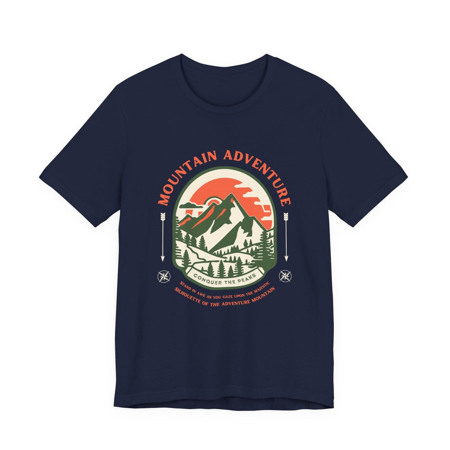 Mountain Adventure Unisex Tee, Outdoor Shirt, Camping Apparel, Hiking Gift, Nature Lover T-Shirt, Adventurer's Top