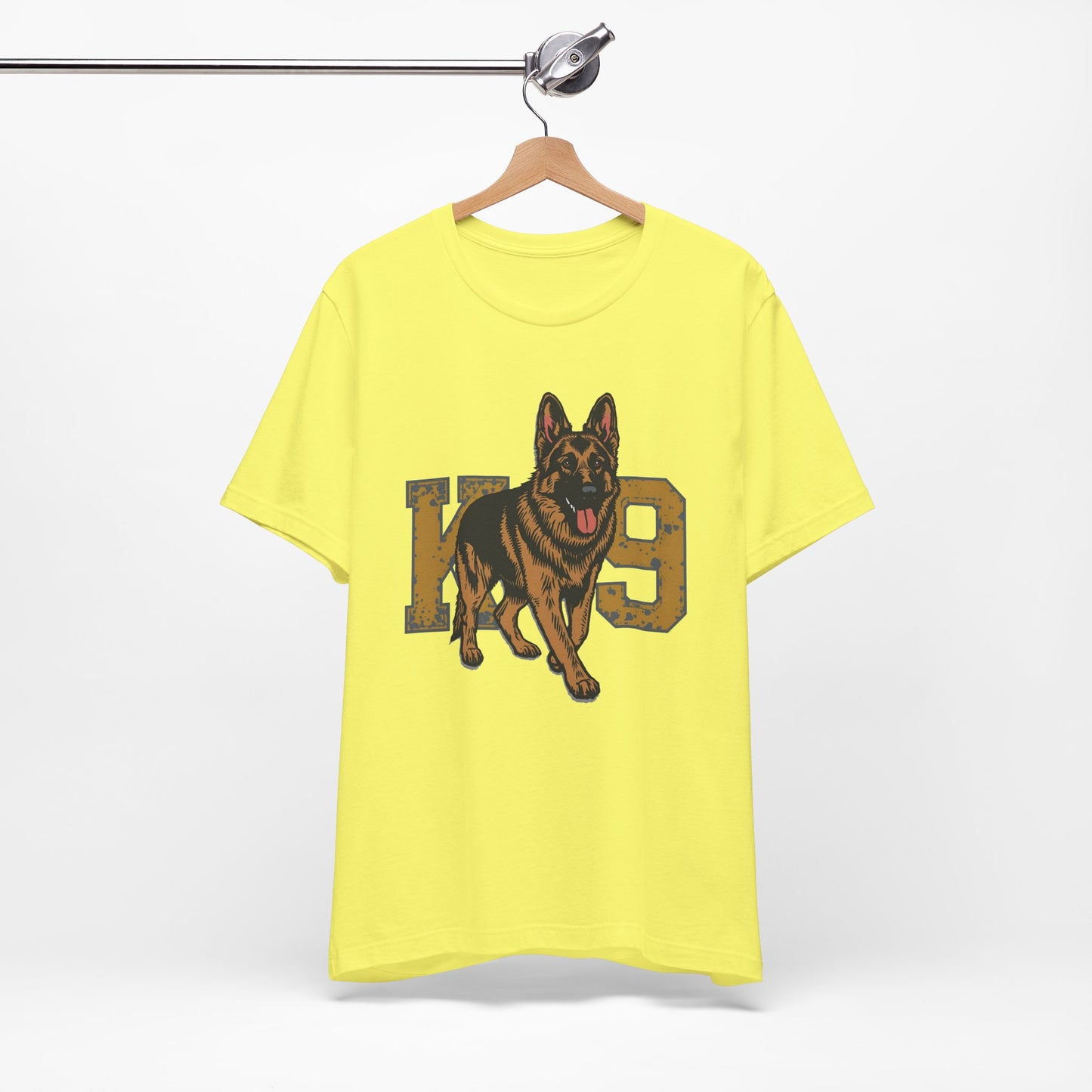 K9 Dog Lover German Shepherd Tee, Pet Owner Gift, Unisex Jersey Shirt