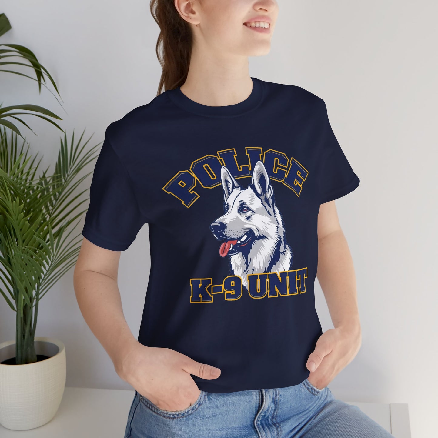 German Shepherd K-9 Unit Police Tee - Perfect for Dog Lovers, Police Fans