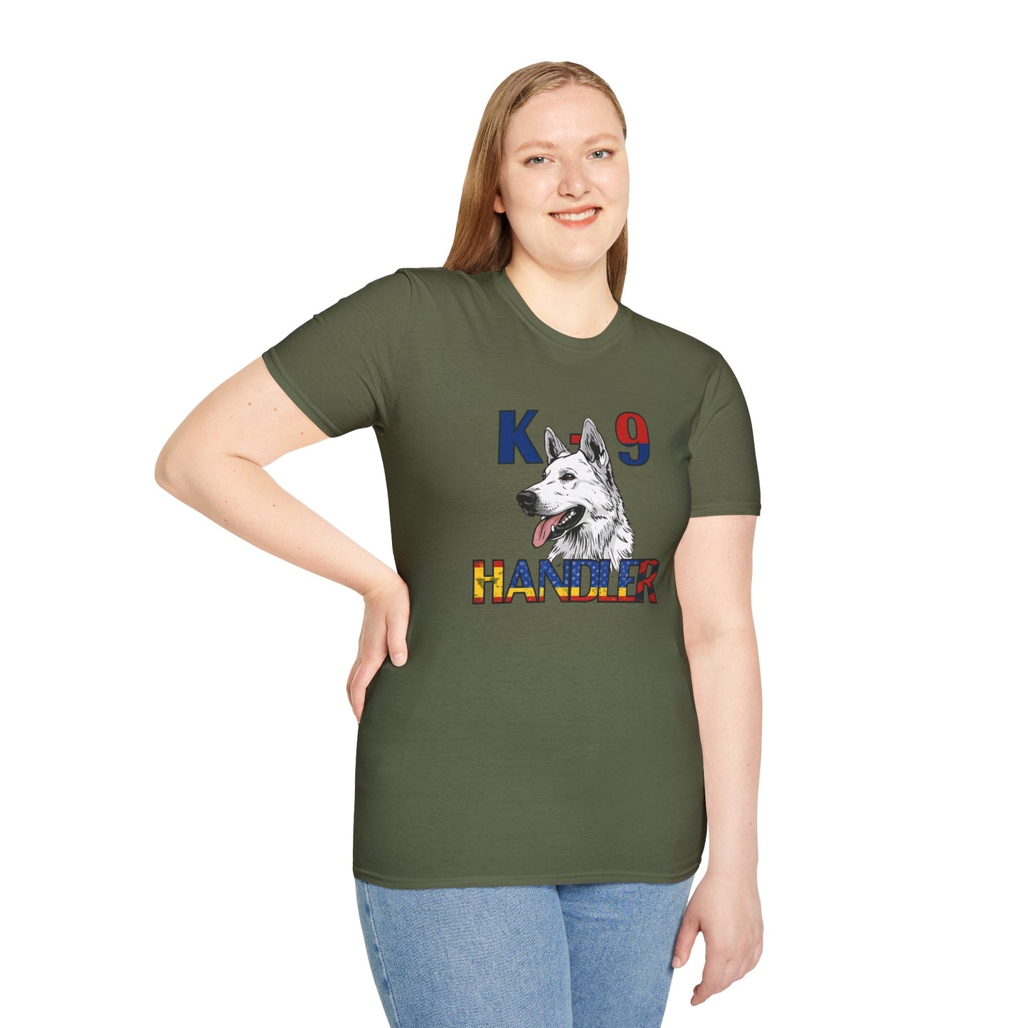 German Shepherd K9 Handler T-Shirt, Police Dog Tee, Canine Enthusiast Apparel
