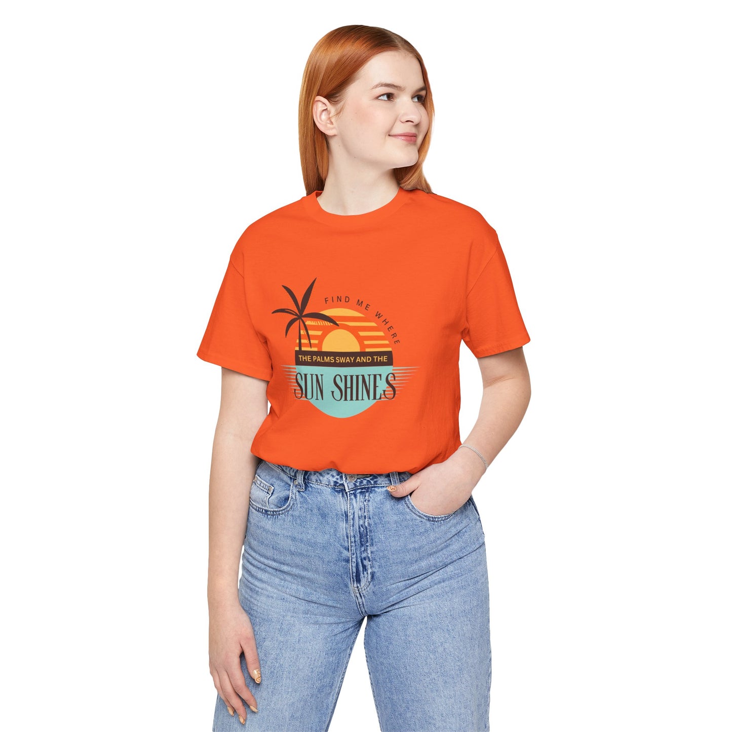 Tropical Vibes Tee - Relaxing Beach Sunset Design for Travelers and Summer Lovers, Perfect Gift for Vacations, Beach Days, and Casual Style