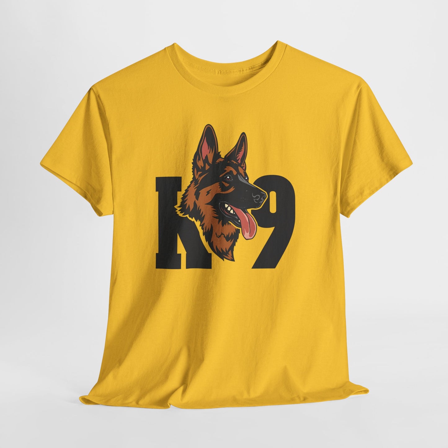 German Shepherd K9 Lover Unisex Heavy Cotton Tee | Dog Owner Gift, Dog Lover Apparel