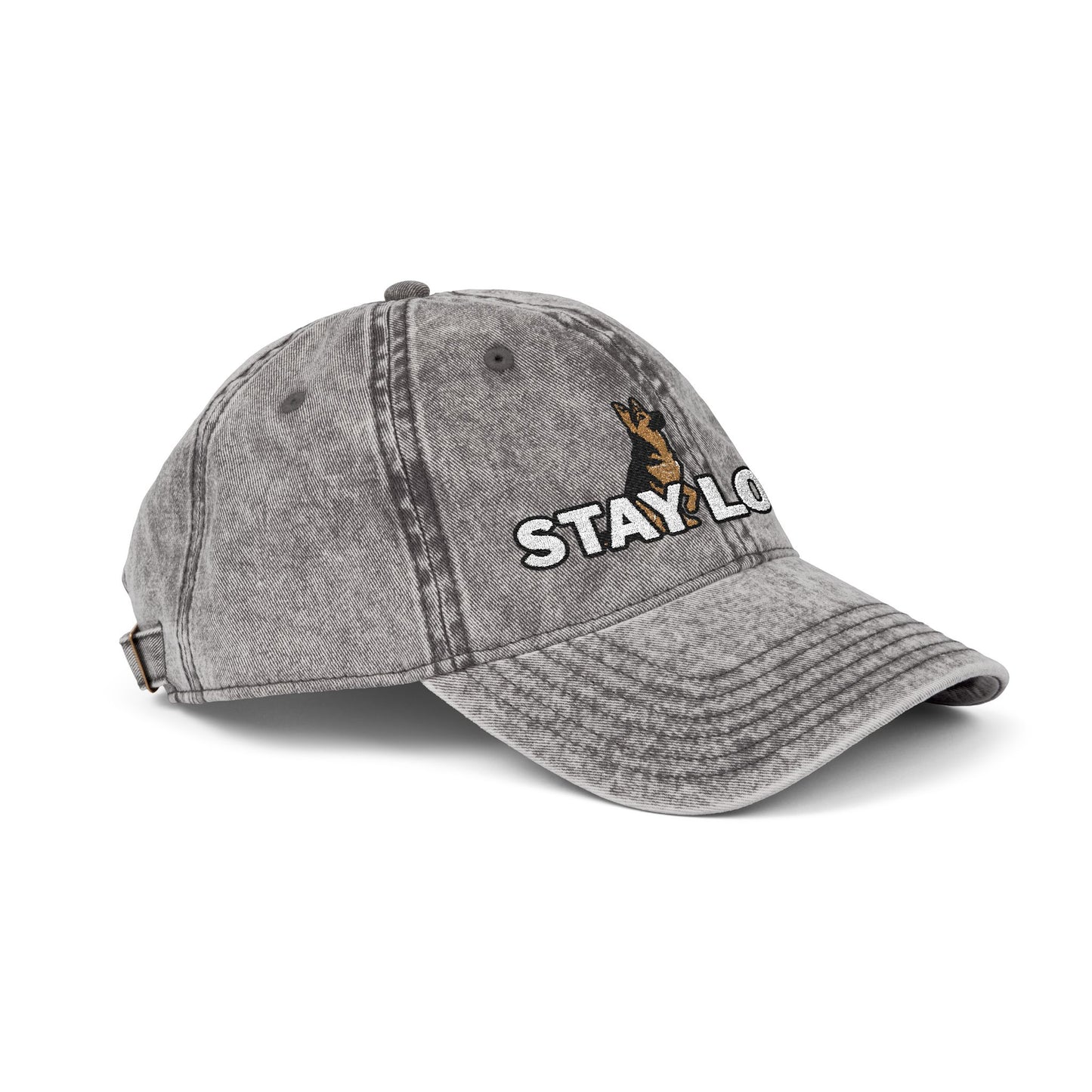 German Shepherd Vintage Embroidered Cap - Stay Loyal