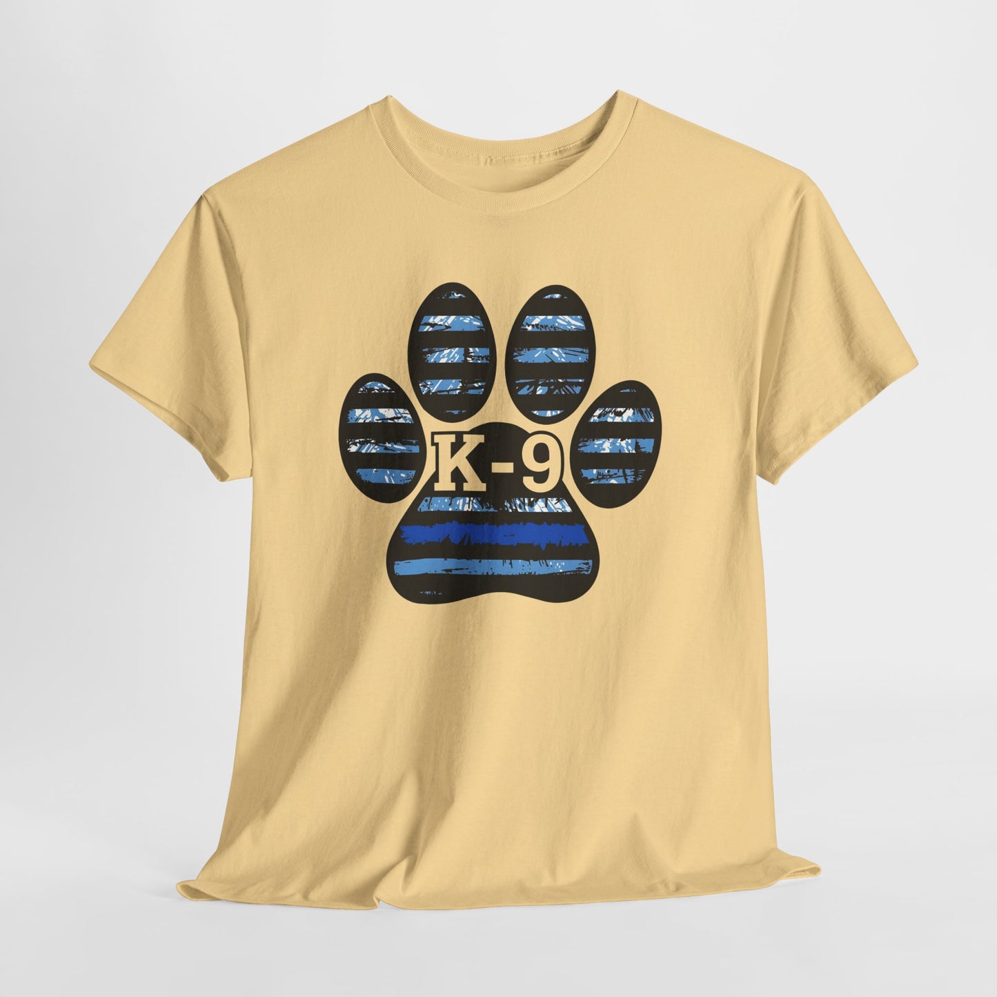 K-9 Paw Print Tee – Unisex Cotton Tee for Dog Lovers, Pet Owners, Animal Rescue Supporters