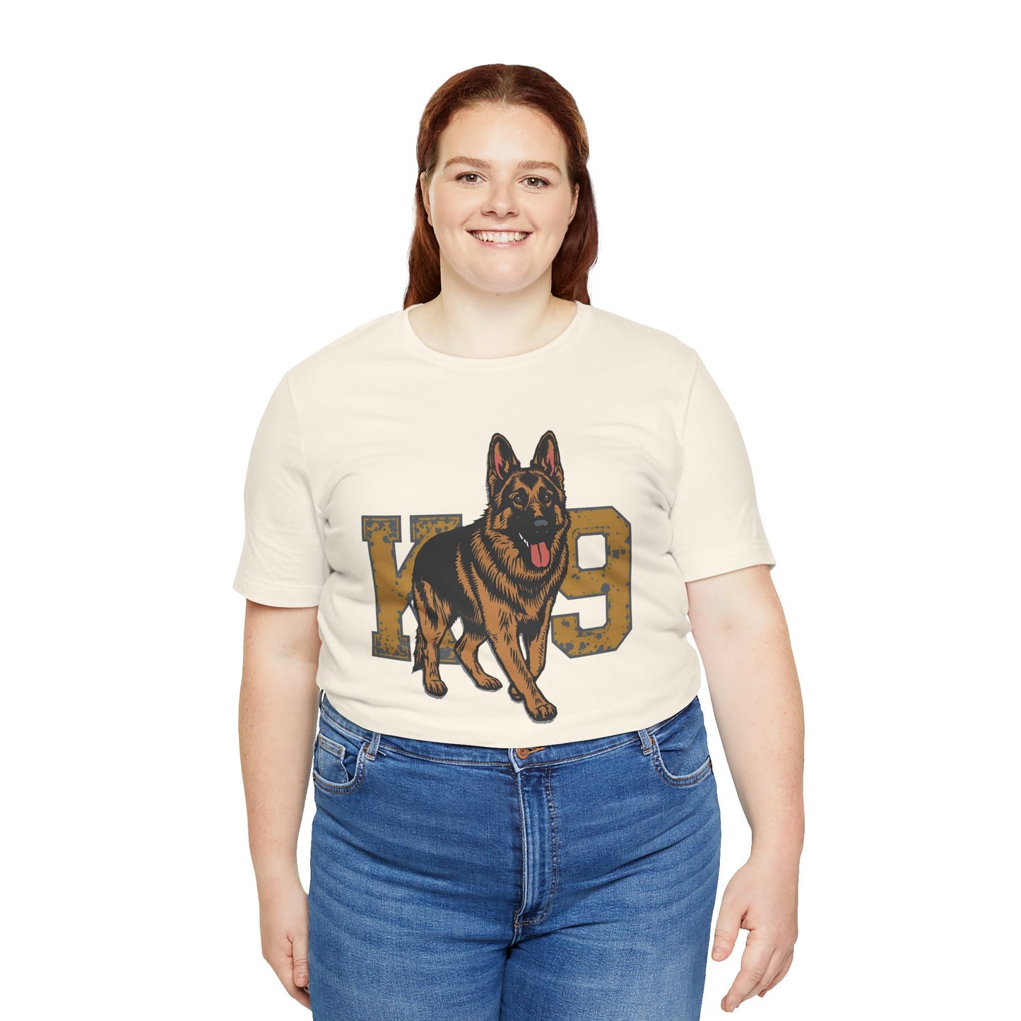 K9 Dog Lover German Shepherd Tee, Pet Owner Gift, Unisex Jersey Shirt