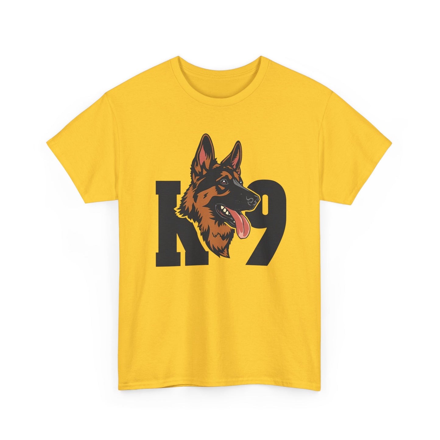 German Shepherd K9 Lover Unisex Heavy Cotton Tee | Dog Owner Gift, Dog Lover Apparel