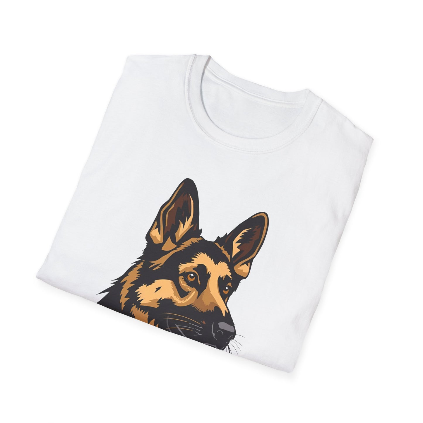 German Shepherd Trainer Unisex Softstyle T-Shirt, Dog Lover Gift, Pet Trainer Apparel