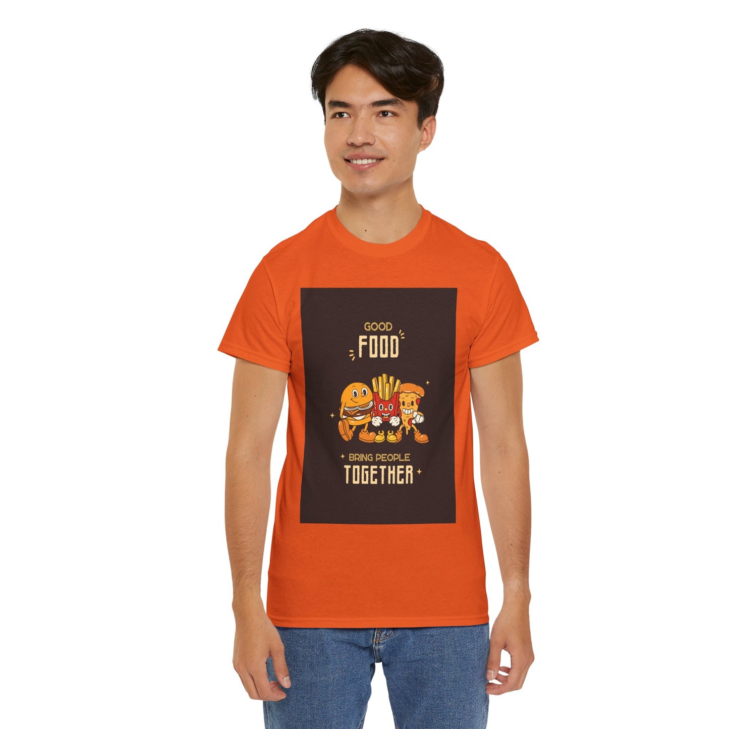 Good Food Unisex Tee | Fun Foodie Shirt, Gift for Food Lovers, Casual Wear, Kitchen Humor, BBQ Party
