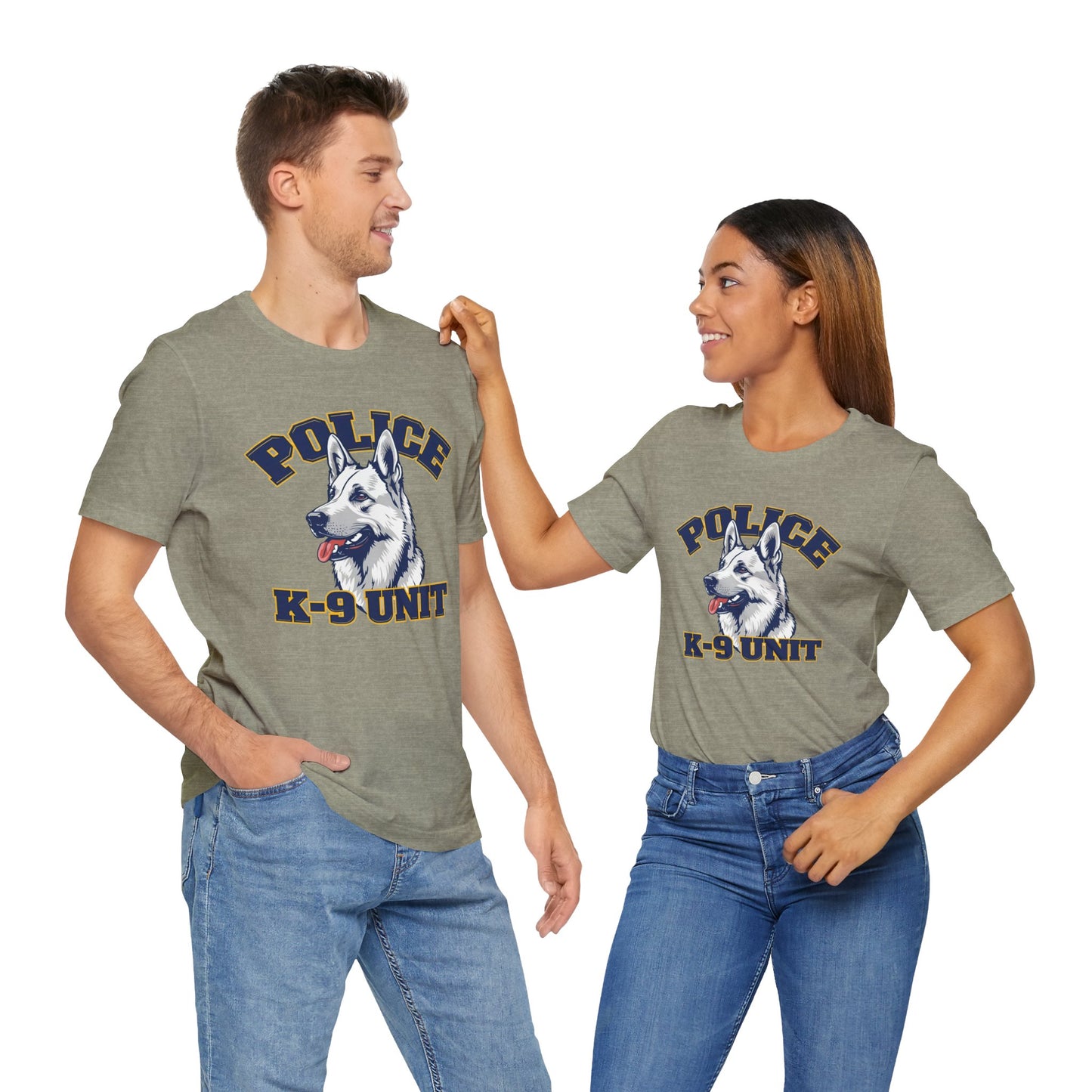 German Shepherd K-9 Unit Police Tee - Perfect for Dog Lovers, Police Fans