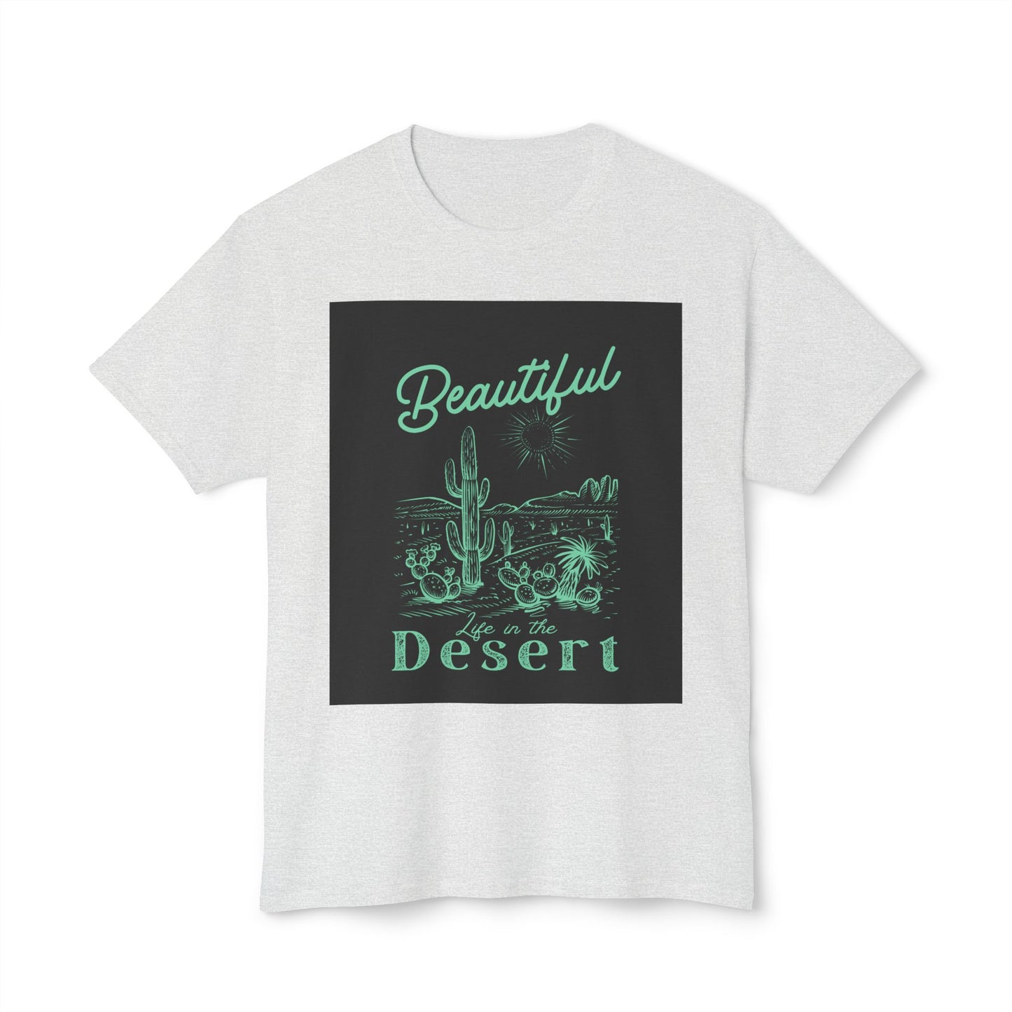 Beautiful Desert Unisex T-Shirt, Nature Lover Tee, Summer Vacation Apparel, Gift for Him/Her, Retro Graphic Shirt