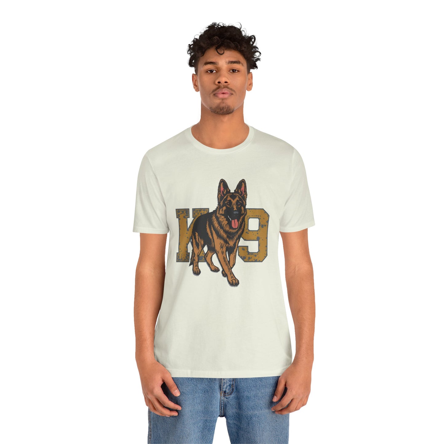 K9 Dog Lover German Shepherd Tee, Pet Owner Gift, Unisex Jersey Shirt