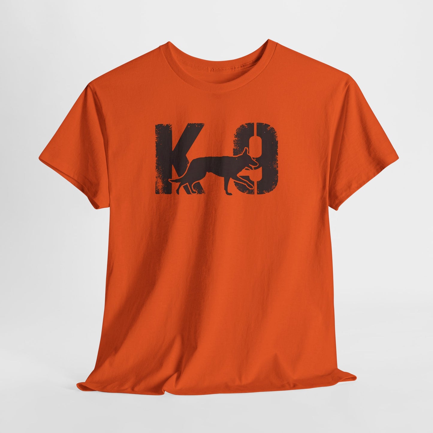 K-9 Dog Lover's Unisex Heavy Cotton Tee | T-Shirt for K-9 Handler | Dog Between K and 9 Design