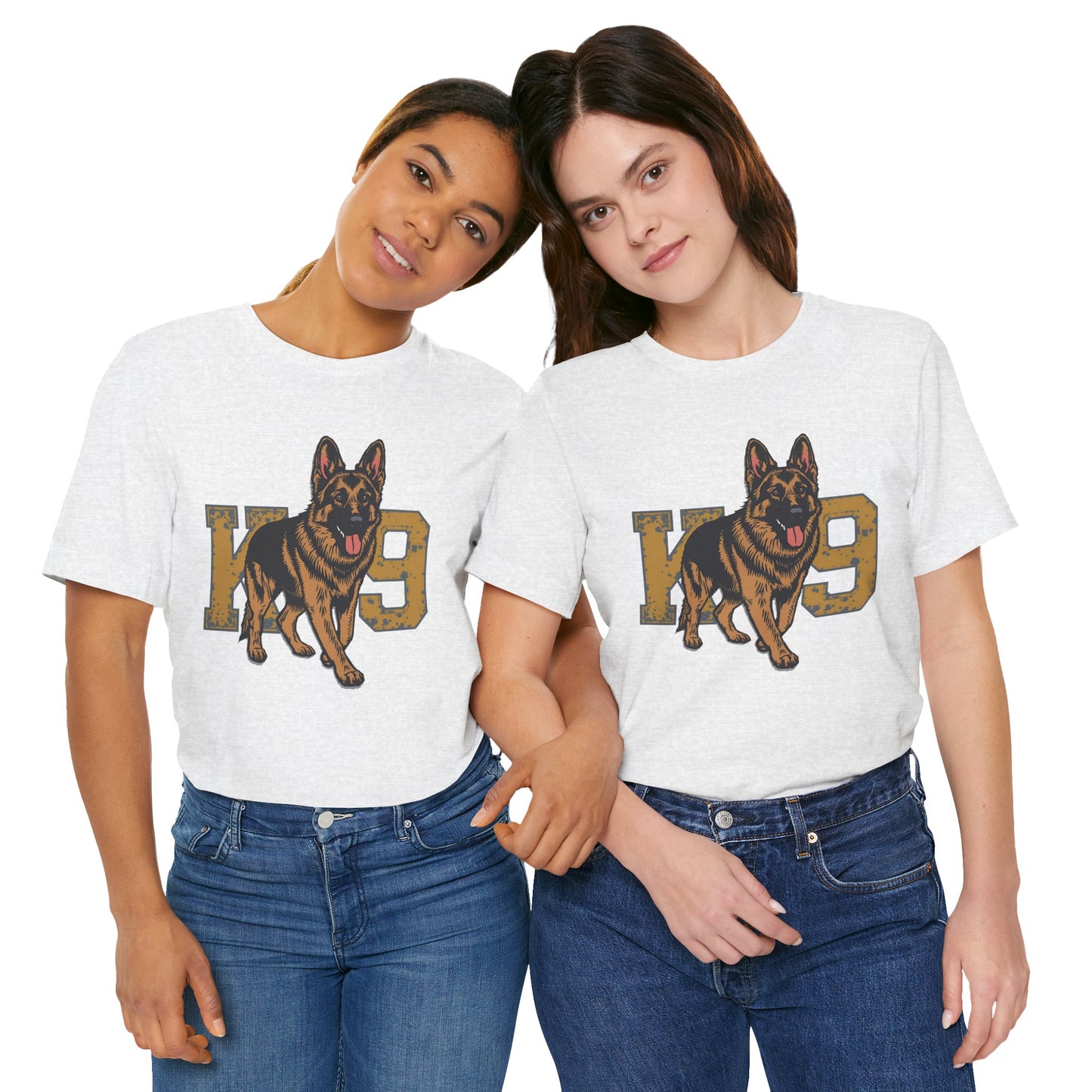K9 Dog Lover German Shepherd Tee, Pet Owner Gift, Unisex Jersey Shirt