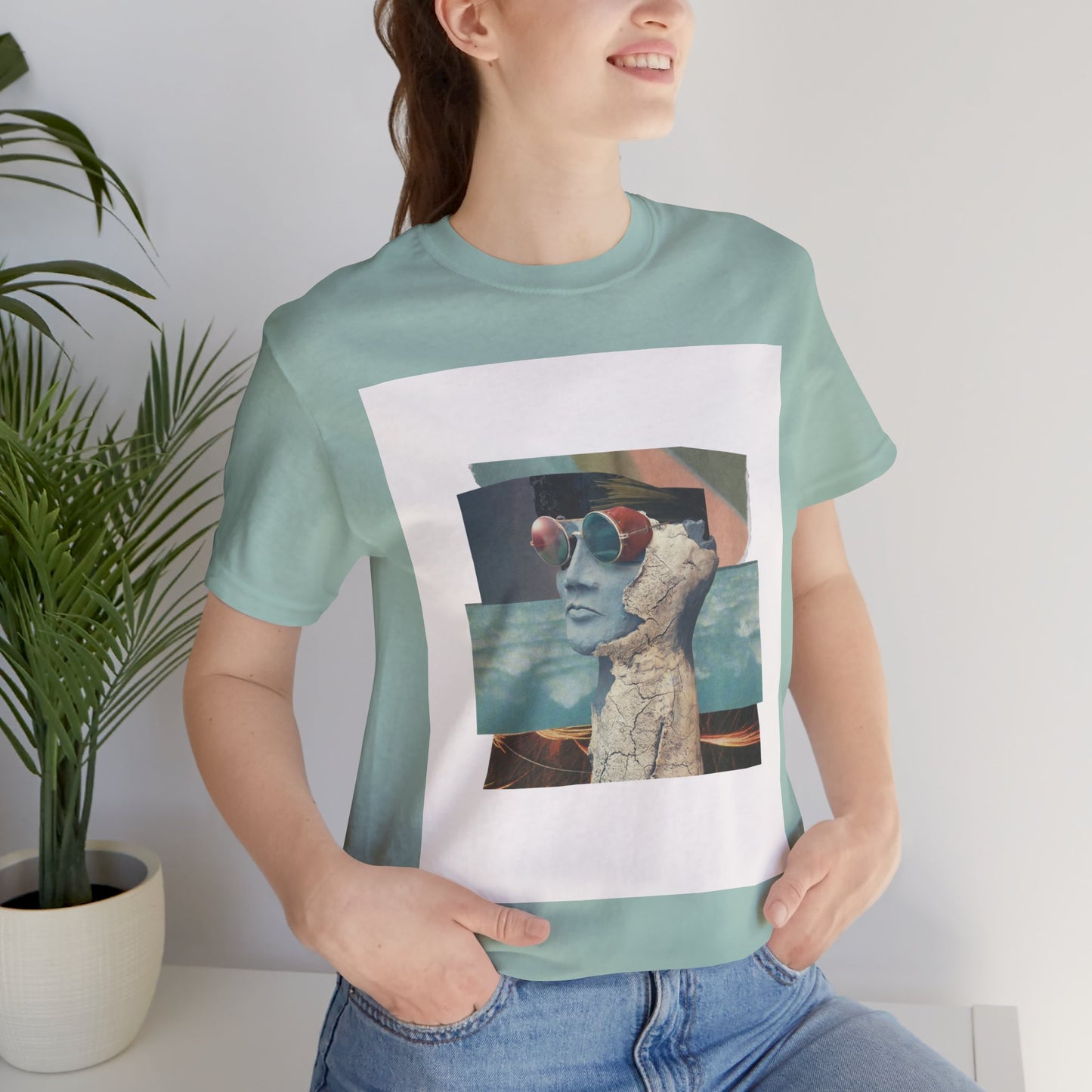 Retro Vibes Unisex Jersey Tee - Cool Graphic Shirt for Everyday Wear, Gift for Friends, Summer Style, Casual Hanging Out