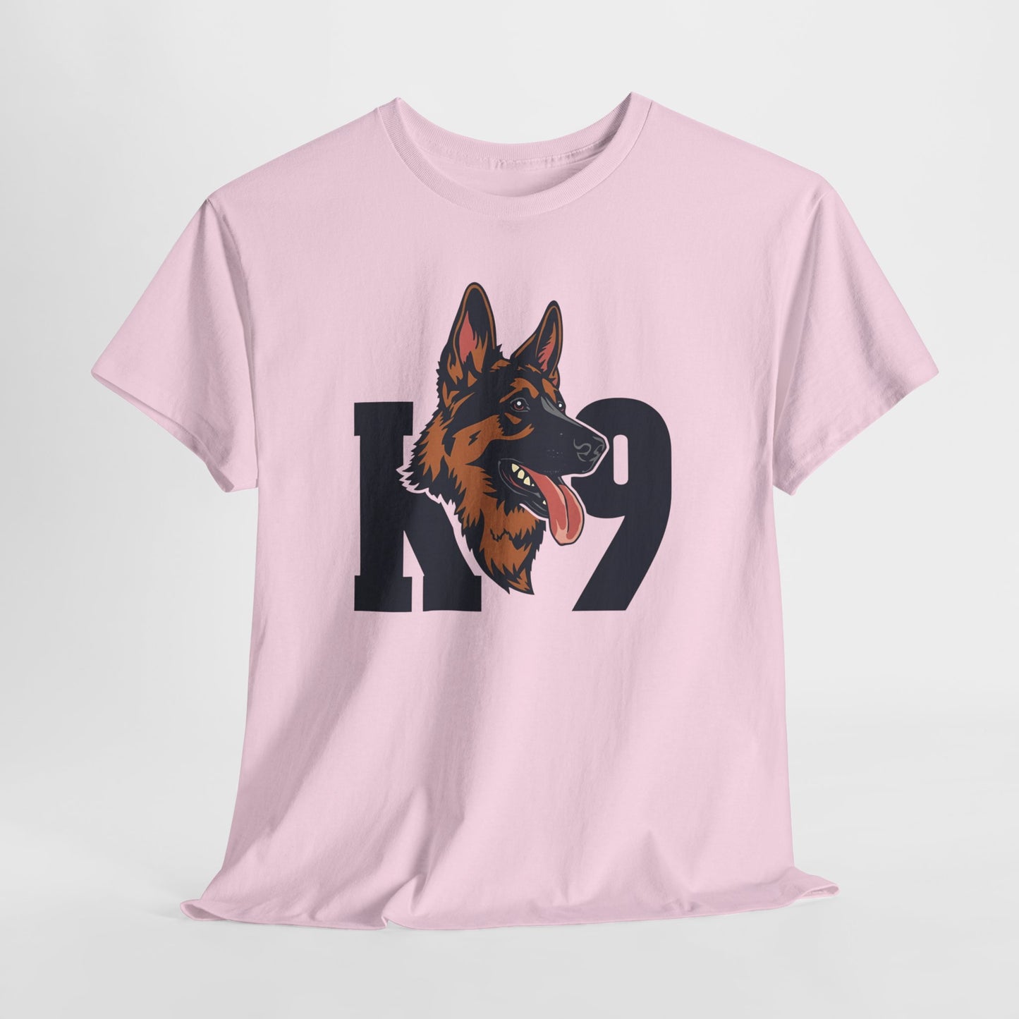 German Shepherd K9 Lover Unisex Heavy Cotton Tee | Dog Owner Gift, Dog Lover Apparel