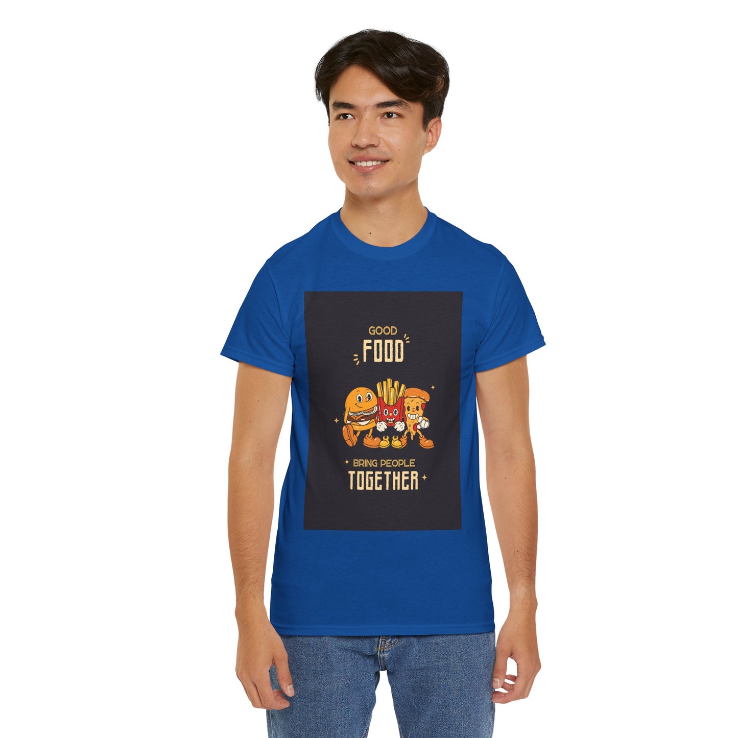 Good Food Unisex Tee | Fun Foodie Shirt, Gift for Food Lovers, Casual Wear, Kitchen Humor, BBQ Party