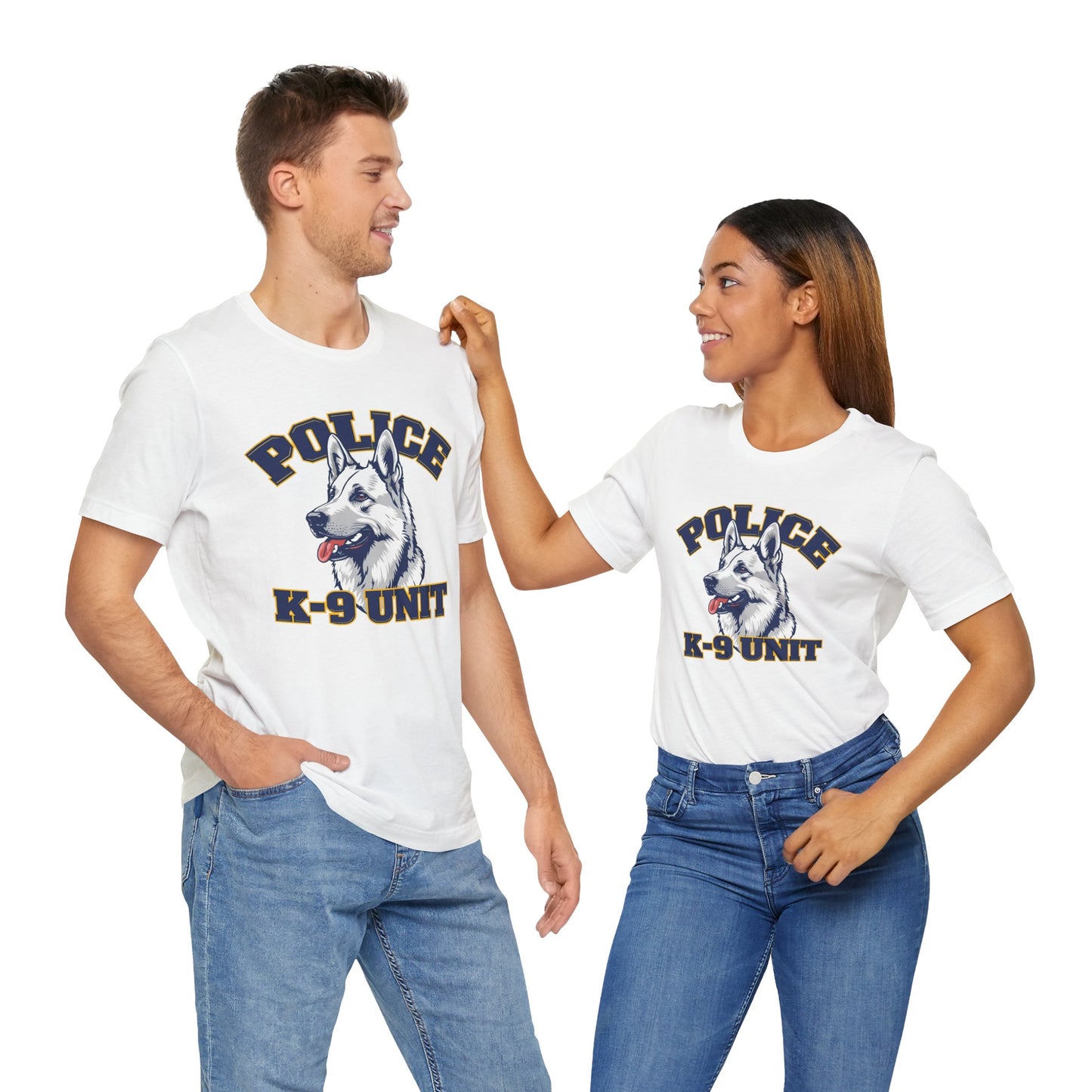 German Shepherd K-9 Unit Police Tee - Perfect for Dog Lovers, Police Fans