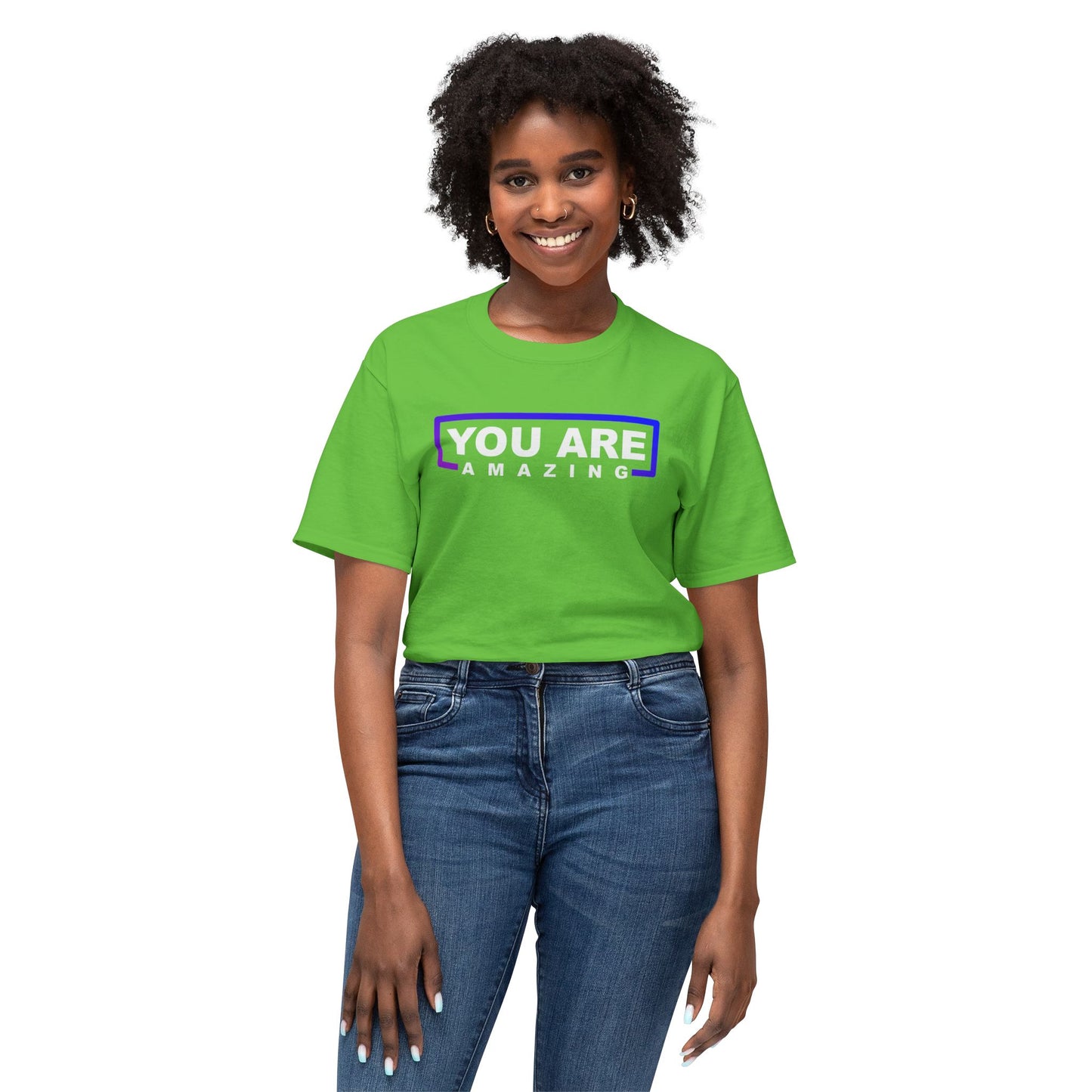 You Are Amazing Inspirational Quote T-Shirt, Motivational Gift, Casual Wear, Affirmation Apparel, Birthday Gift, Positive Vibes Clothing