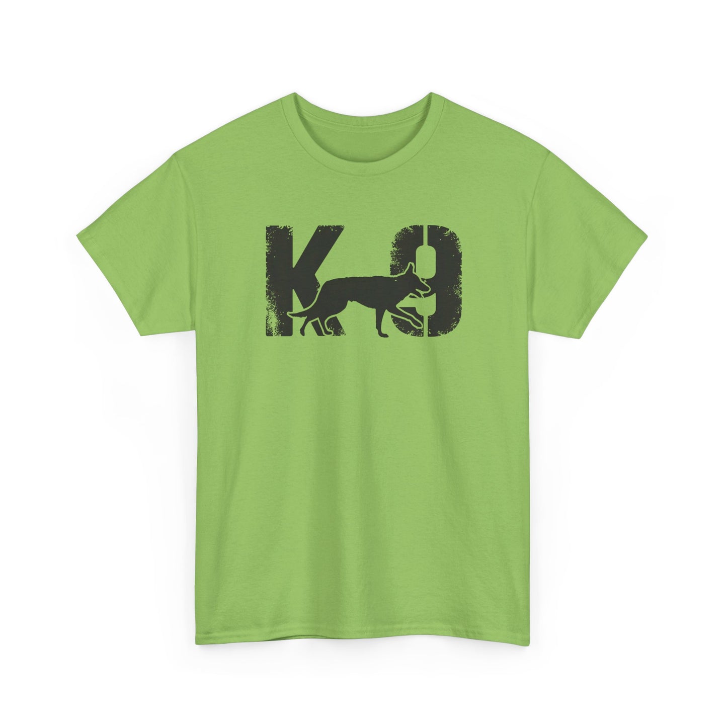 K-9 Dog Lover's Unisex Heavy Cotton Tee | T-Shirt for K-9 Handler | Dog Between K and 9 Design