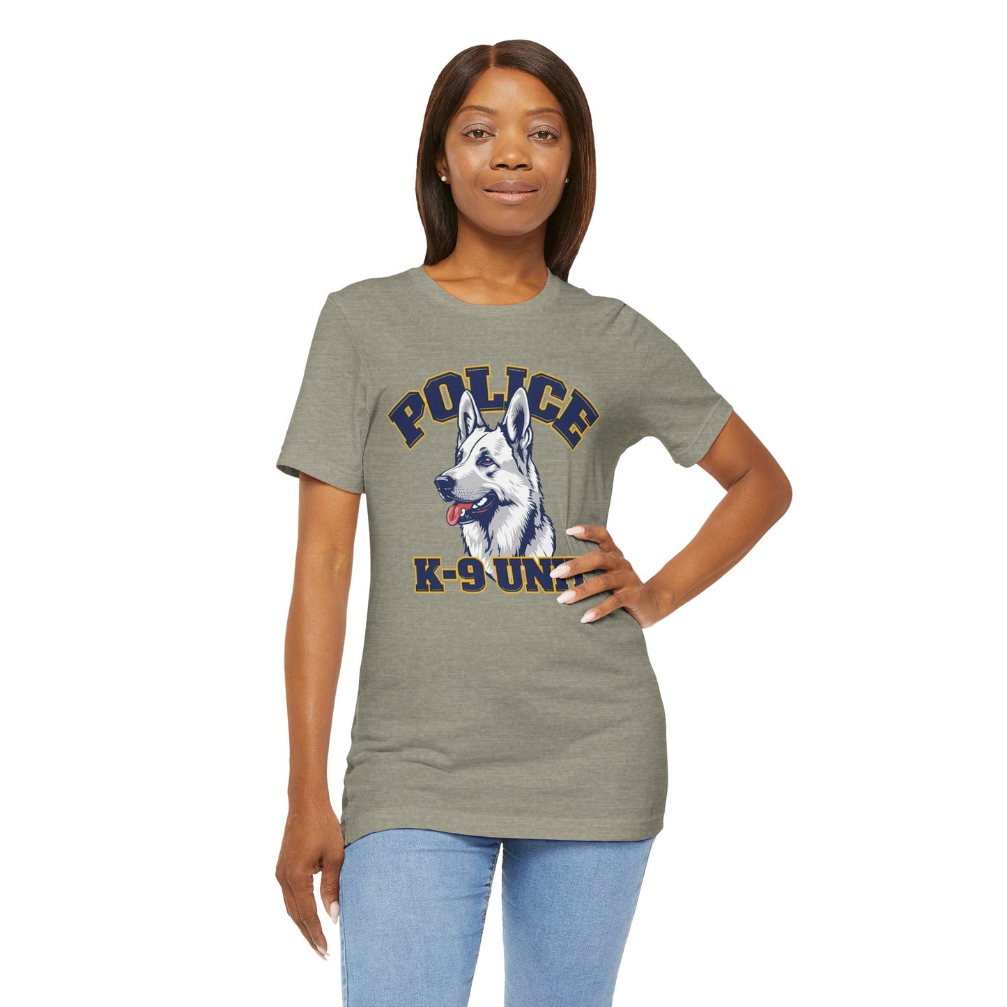 German Shepherd K-9 Unit Police Tee - Perfect for Dog Lovers, Police Fans
