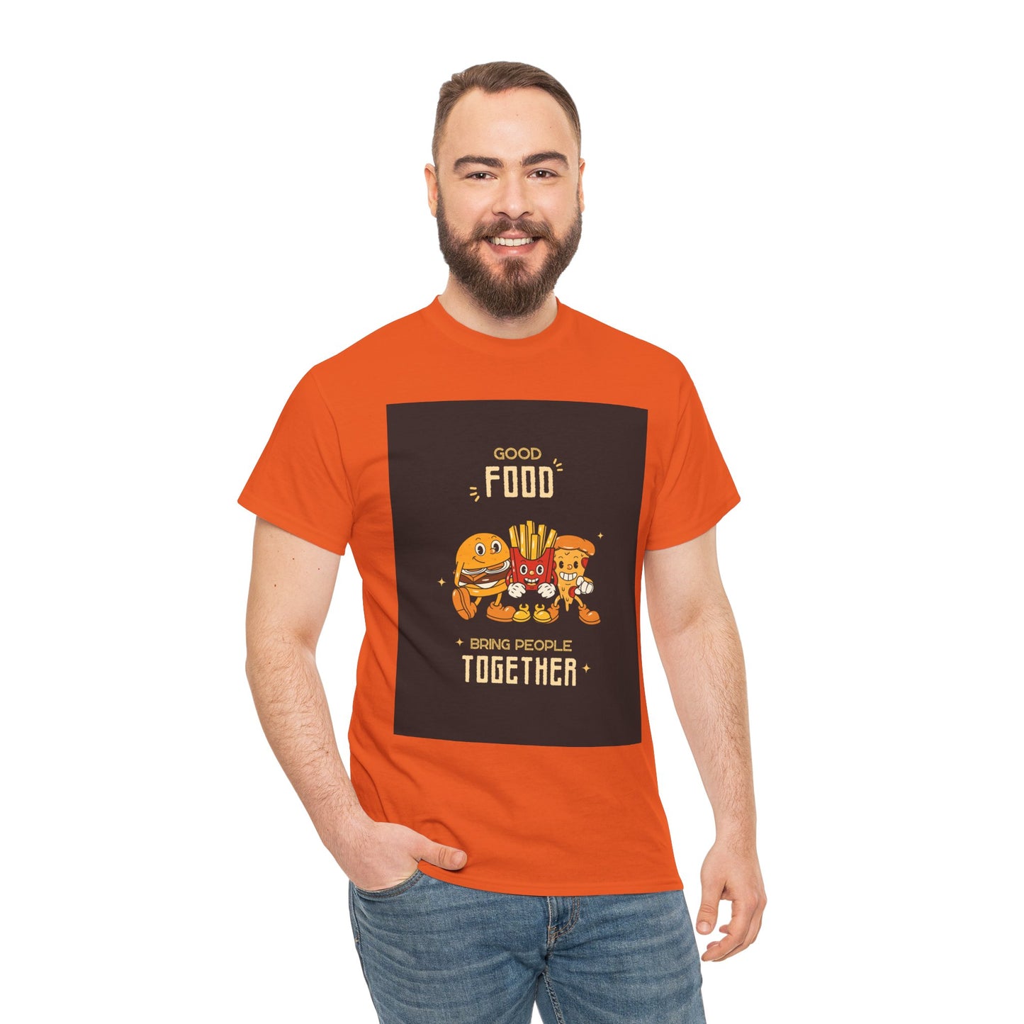 Good Food Unisex Tee | Fun Foodie Shirt, Gift for Food Lovers, Casual Wear, Kitchen Humor, BBQ Party