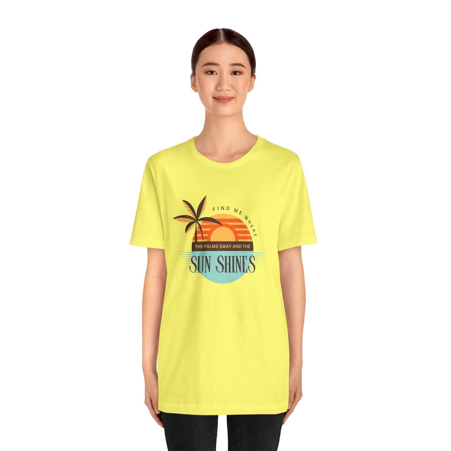 Tropical Vibes Tee - Relaxing Beach Sunset Design for Travelers and Summer Lovers, Perfect Gift for Vacations, Beach Days, and Casual Style