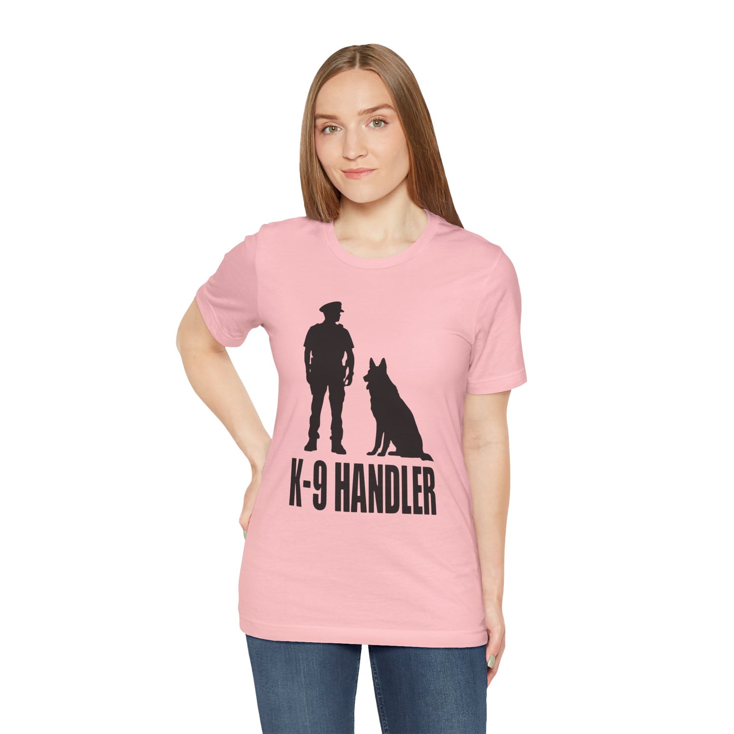 K9 Handler Unisex Tee, Dog Lover Gift, Pet Handler Shirt, Animal Advocate Apparel, Canine Enthusiast Top, Training Gear