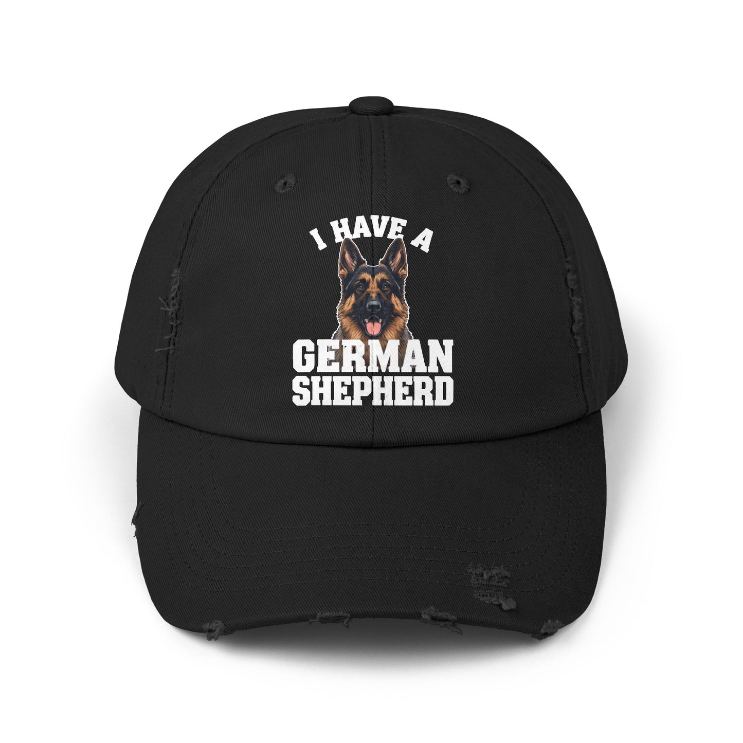 Dog Lover's Distressed Hat - I Have a German Shepherd