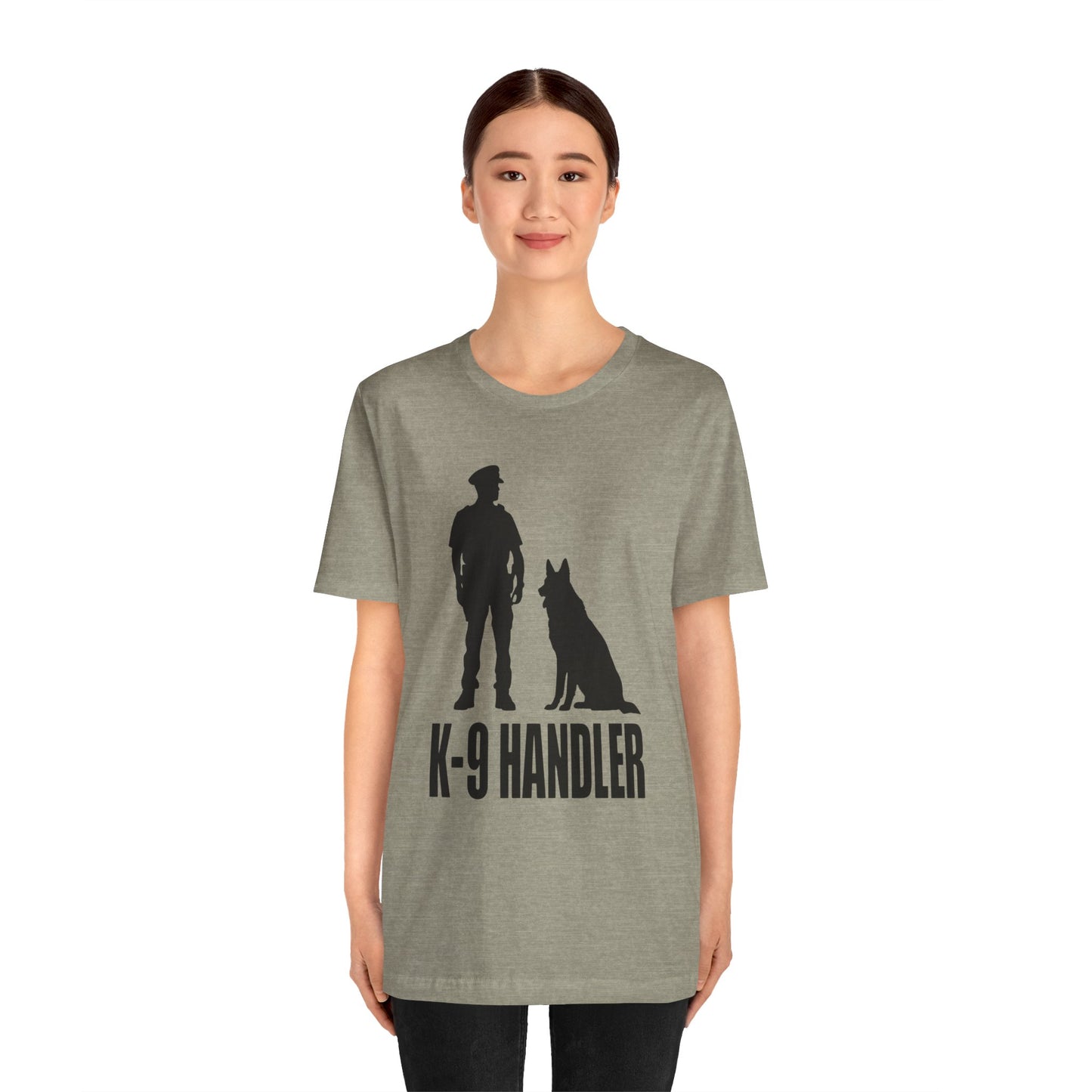 K9 Handler Unisex Tee, Dog Lover Gift, Pet Handler Shirt, Animal Advocate Apparel, Canine Enthusiast Top, Training Gear