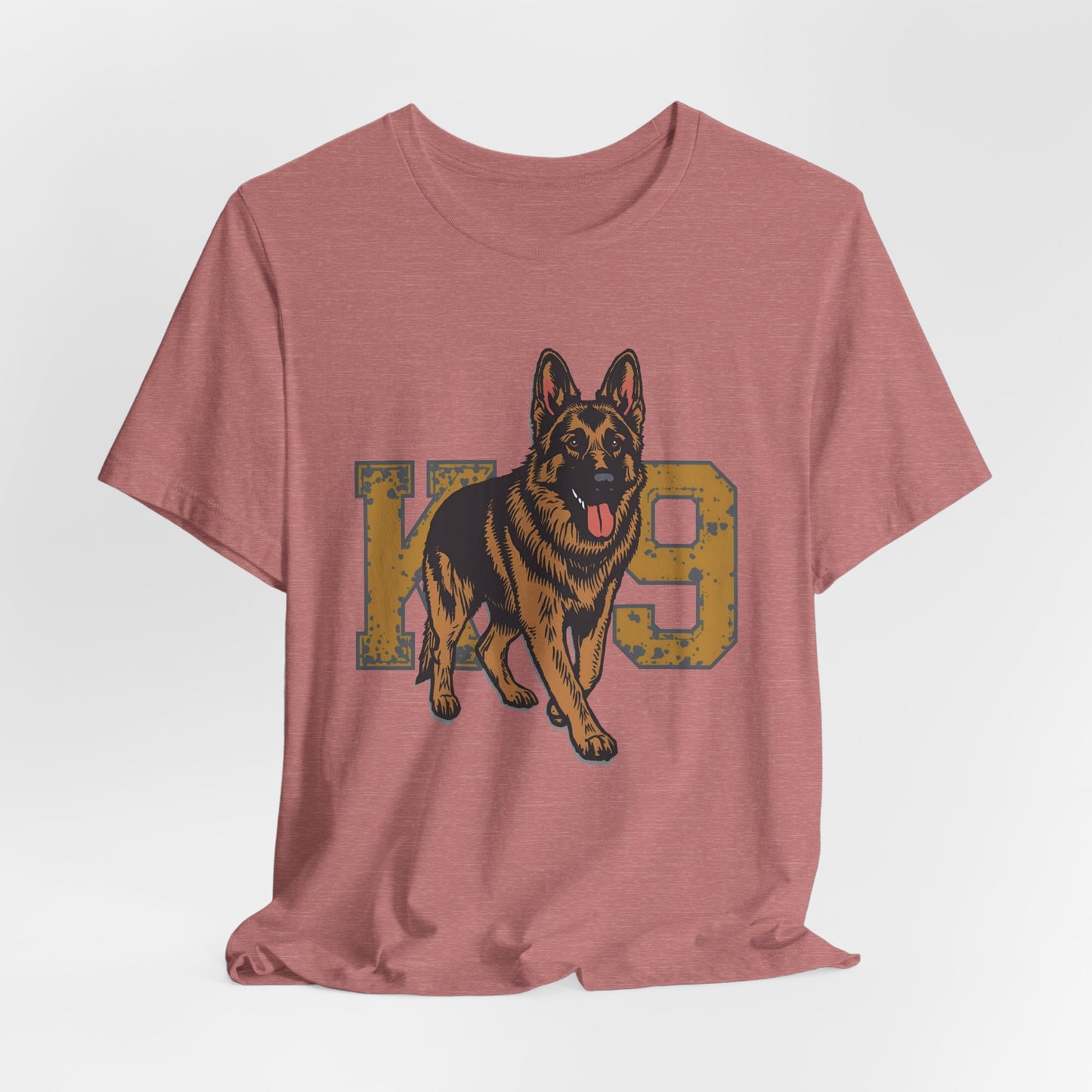 K9 Dog Lover German Shepherd Tee, Pet Owner Gift, Unisex Jersey Shirt