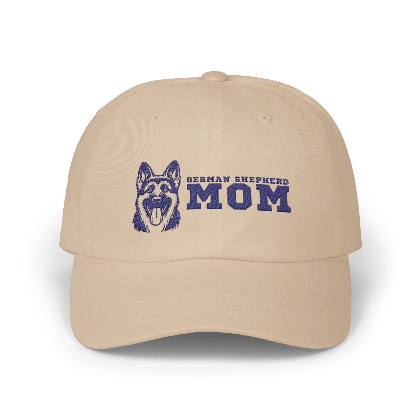 German Shepherd Embroidered Mom Classic Dad Cap - Perfect Gift for Dog Lovers