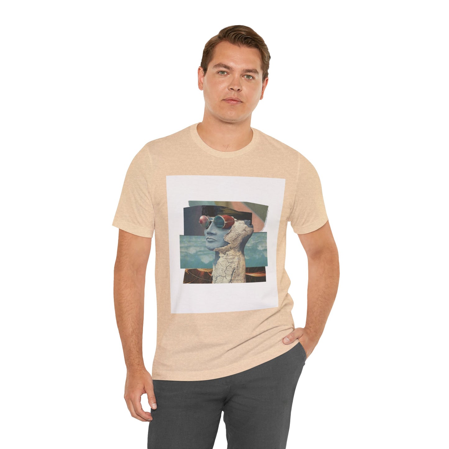 Retro Vibes Unisex Jersey Tee - Cool Graphic Shirt for Everyday Wear, Gift for Friends, Summer Style, Casual Hanging Out