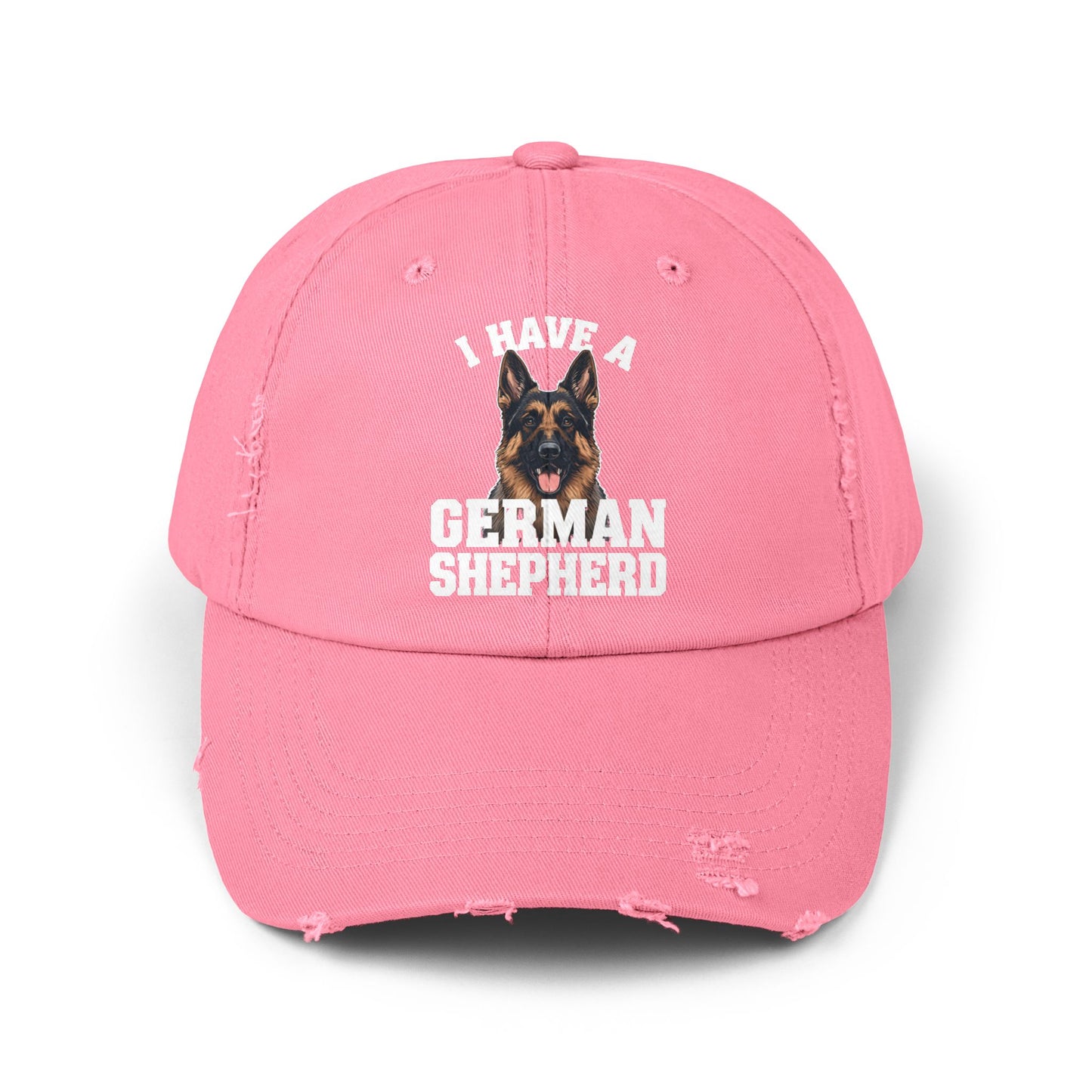 Dog Lover's Distressed Hat - I Have a German Shepherd