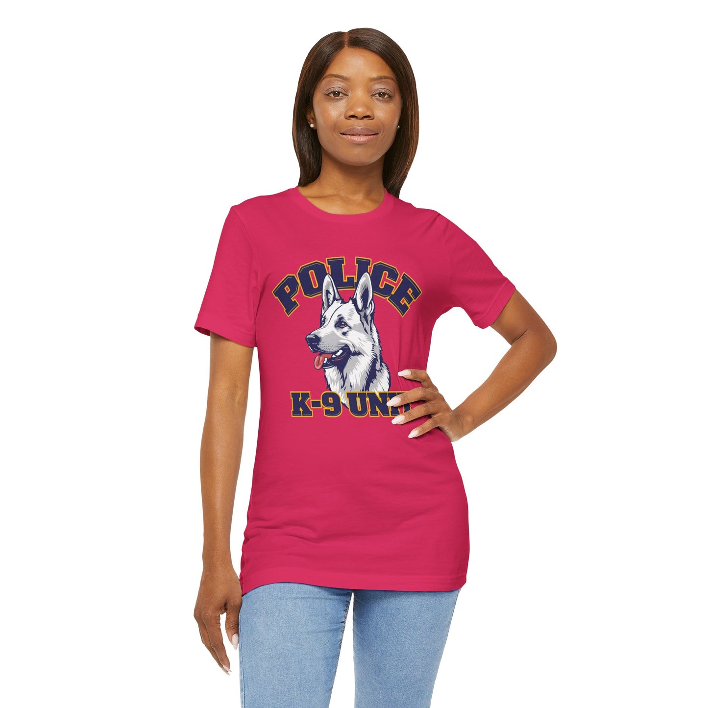 German Shepherd K-9 Unit Police Tee - Perfect for Dog Lovers, Police Fans