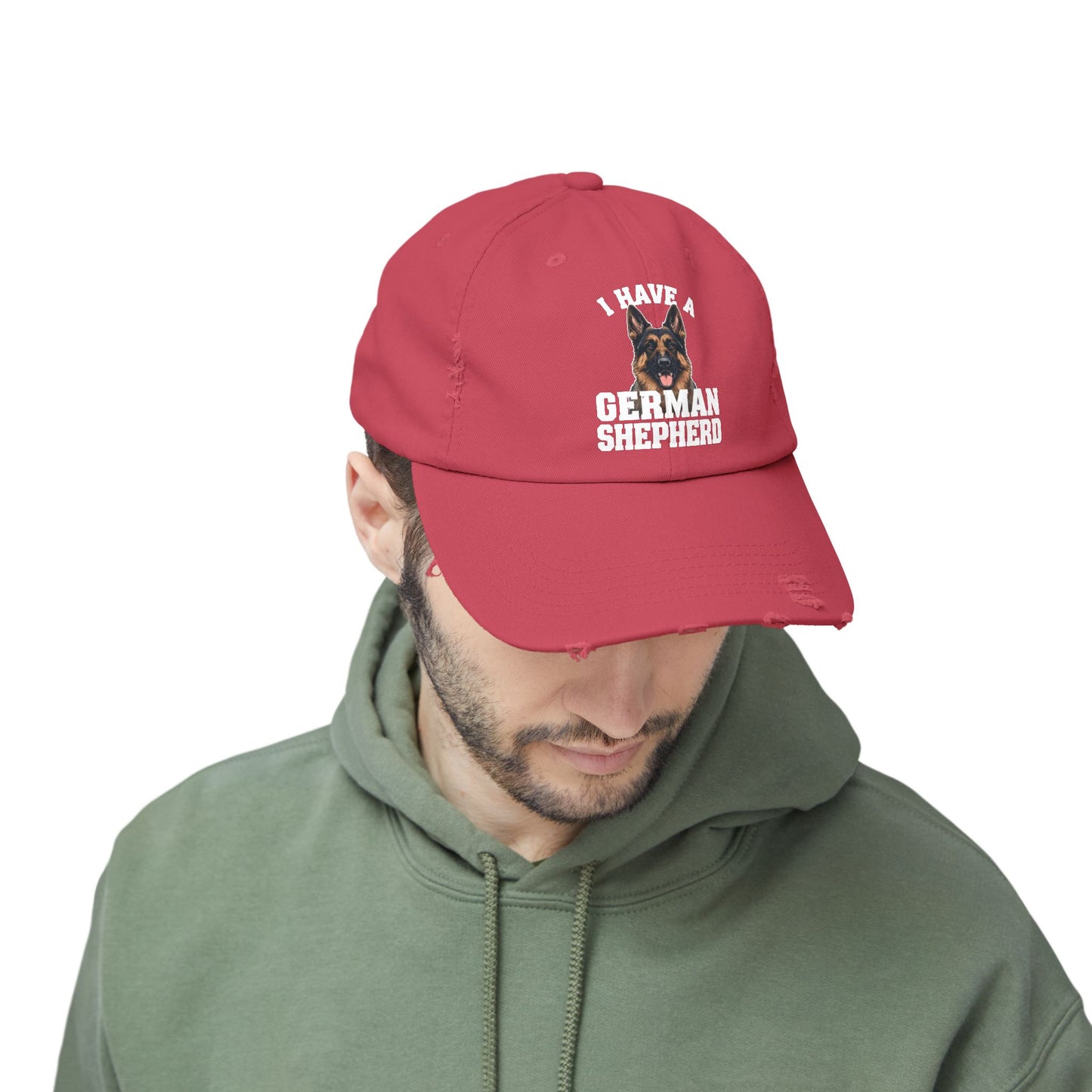 Dog Lover's Distressed Hat - I Have a German Shepherd