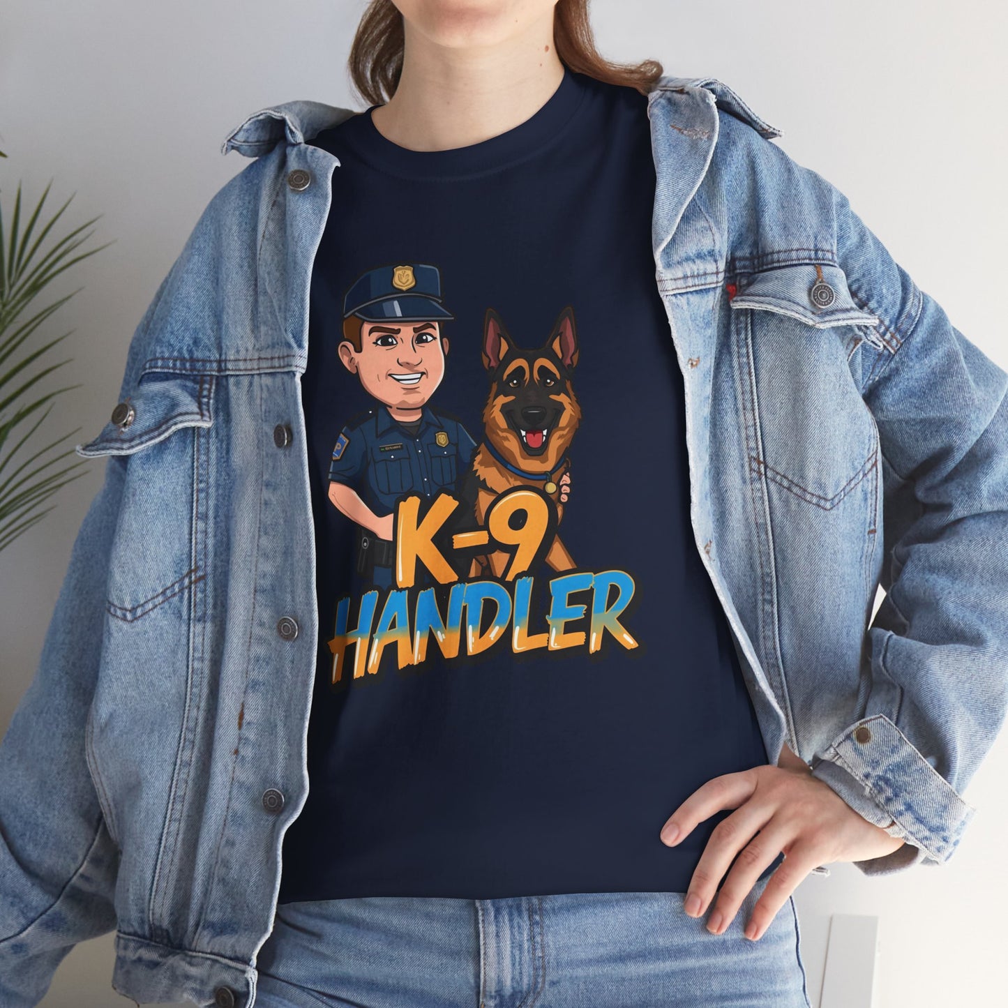 Funny K-9 Handler T-Shirt: The Ultimate Gift for Dog Lovers & Officers